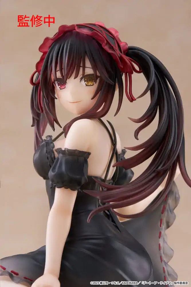 Date A Live V PVC Kip Namizna Srčkana Figura Kurumi Tokisaki Nightwear Ver. 13 cm fotografija izdelka