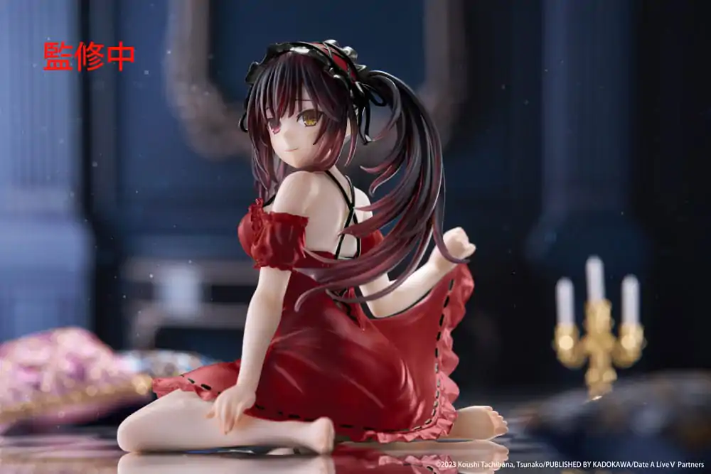 Date A Live V PVC kip Namizna ljubka figura Kurumi Tokisaki Nightwear Ver. Renewal 13 cm fotografija izdelka