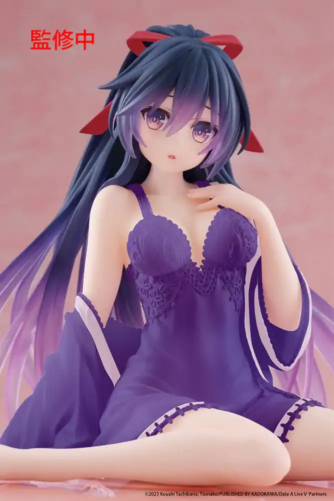 Date A Live V PVC Kip Namizna Ljubka Figura Tohka Yatogami Nightwear Ver. Renewal 13 cm fotografija izdelka