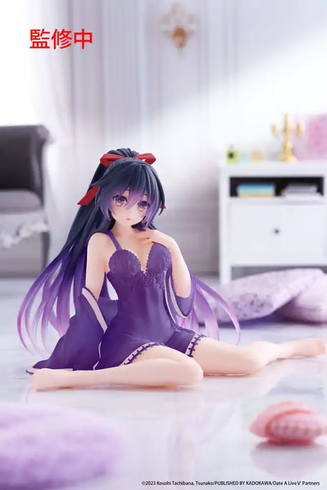 Date A Live V PVC Kip Namizna Ljubka Figura Tohka Yatogami Nightwear Ver. Renewal 13 cm fotografija izdelka