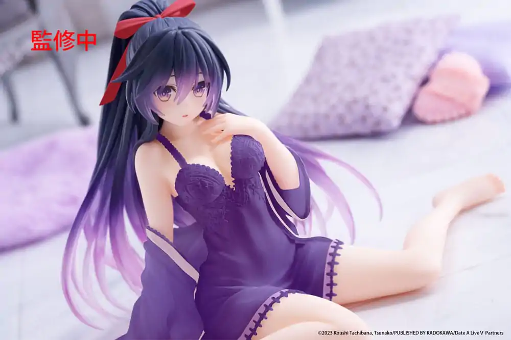 Date A Live V PVC Kip Namizna Ljubka Figura Tohka Yatogami Nightwear Ver. Renewal 13 cm fotografija izdelka