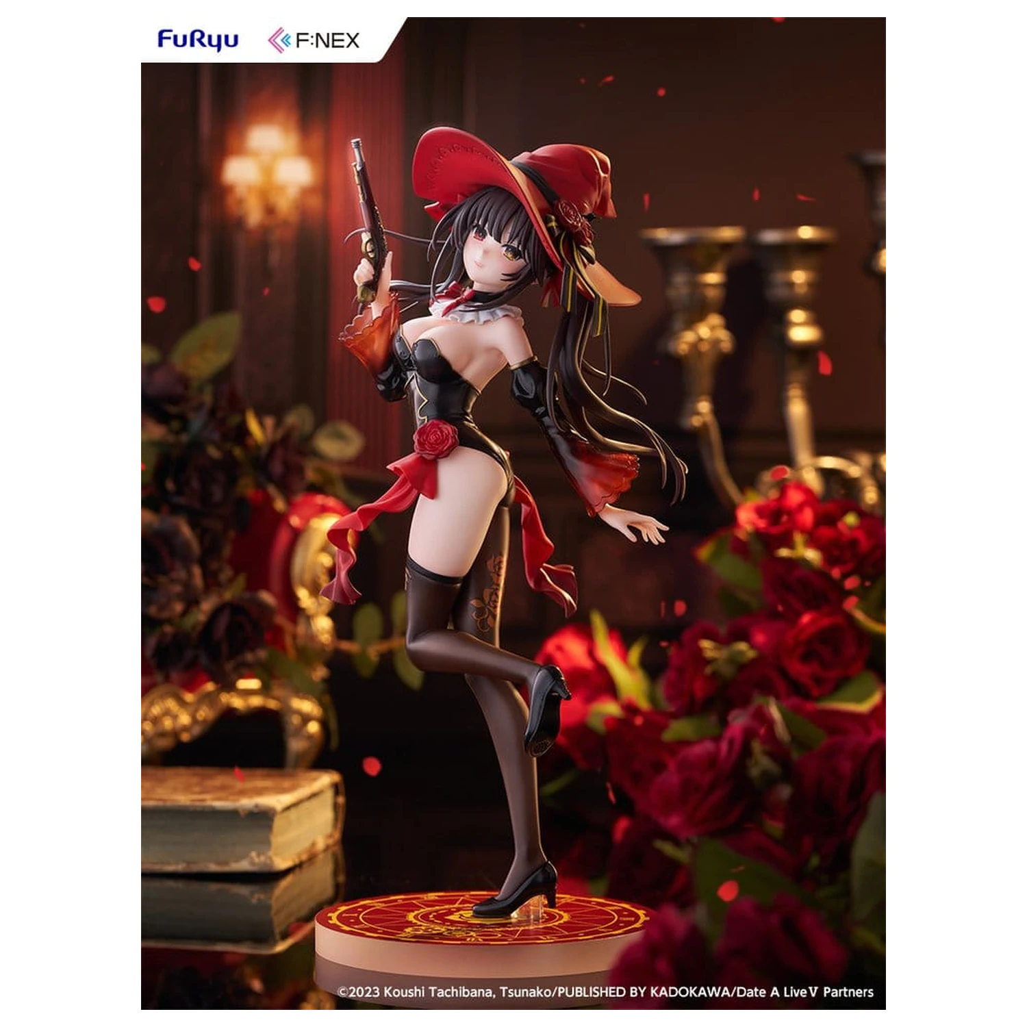 Date A Live V F:Nex PVC figura 1/7 Kurumi Tokisaki Witch Style ver. 25 cm fotografija izdelka