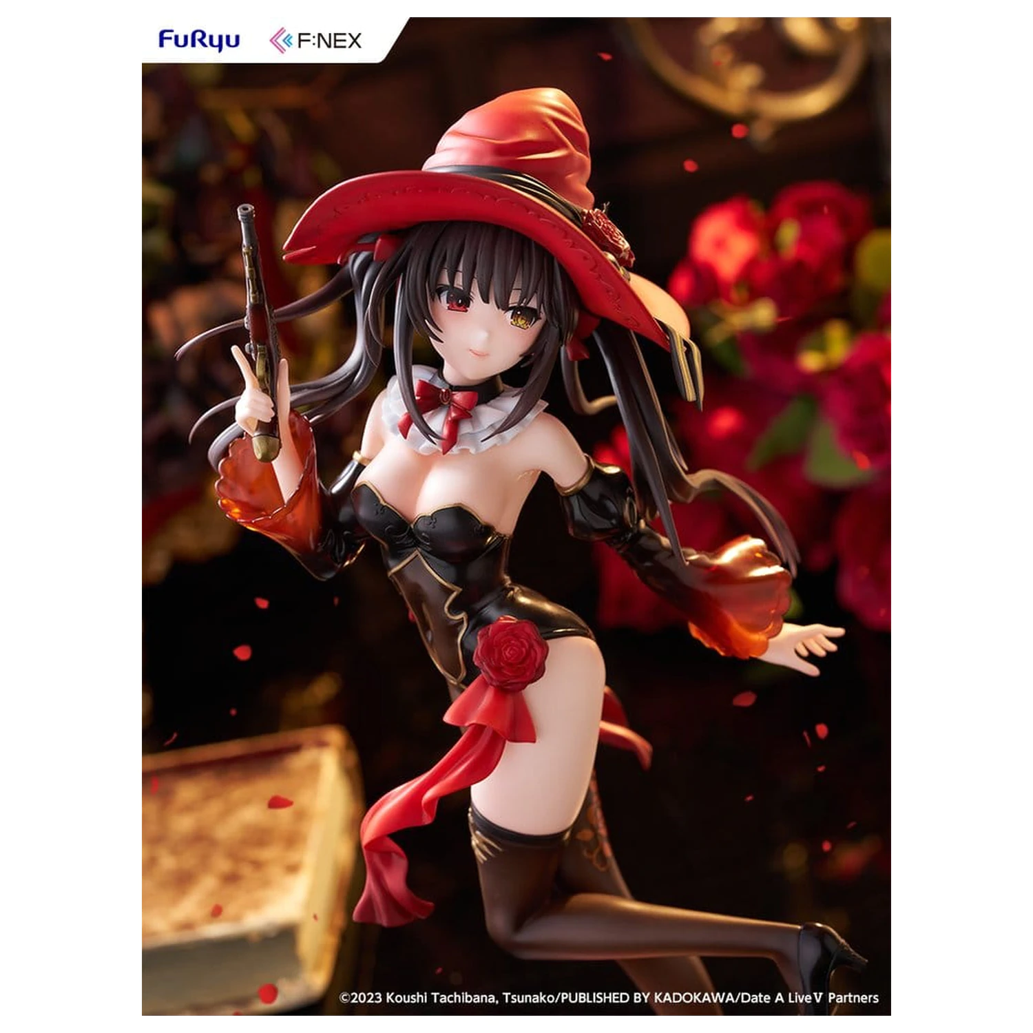 Date A Live V F:Nex PVC figura 1/7 Kurumi Tokisaki Witch Style ver. 25 cm fotografija izdelka