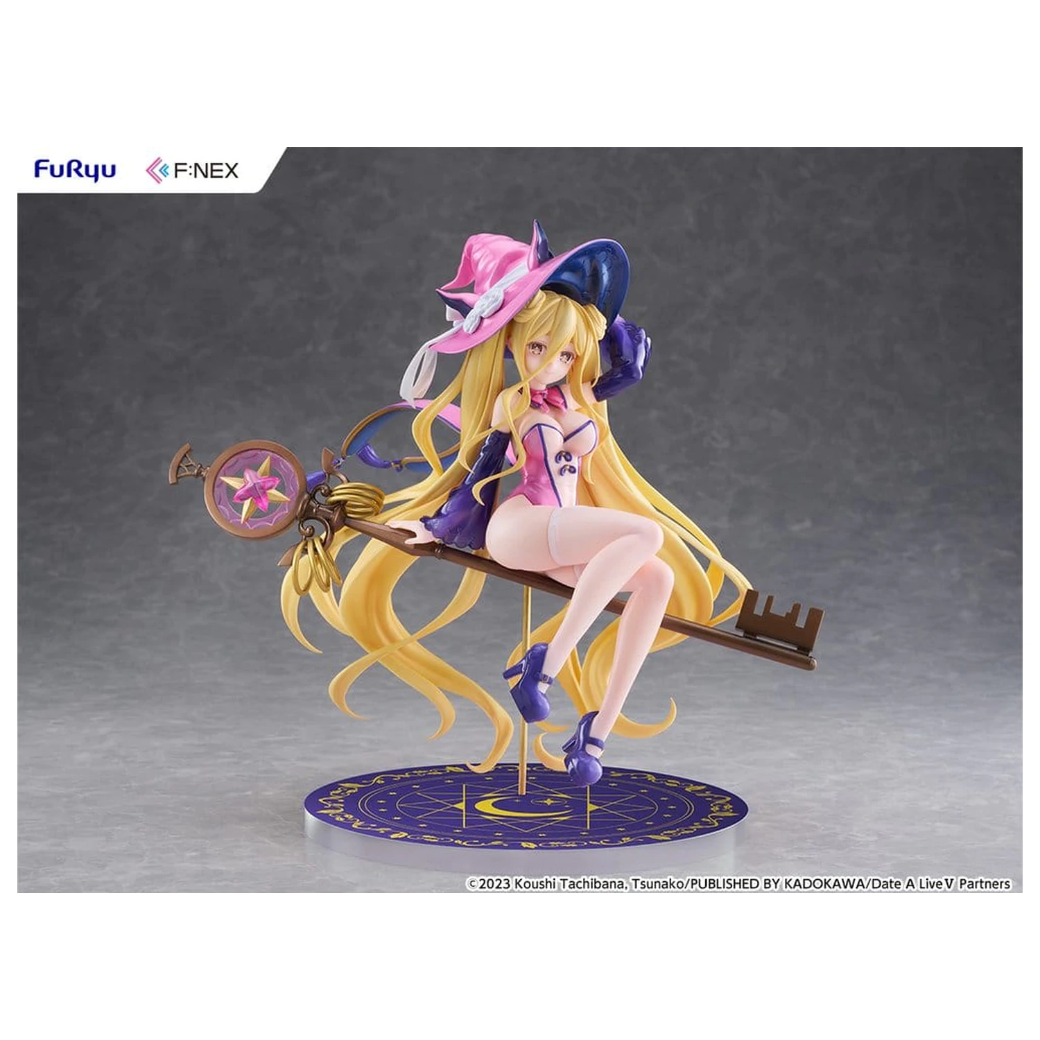 Date A Live V F:NEX PVC figura 1/7 Mukuro Hoshimiya Witch Style Ver. 23 cm fotografija izdelka
