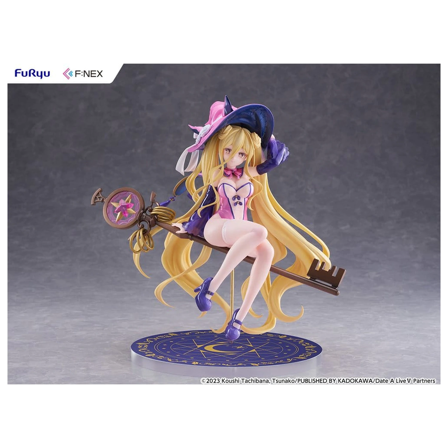 Date A Live V F:NEX PVC figura 1/7 Mukuro Hoshimiya Witch Style Ver. 23 cm fotografija izdelka