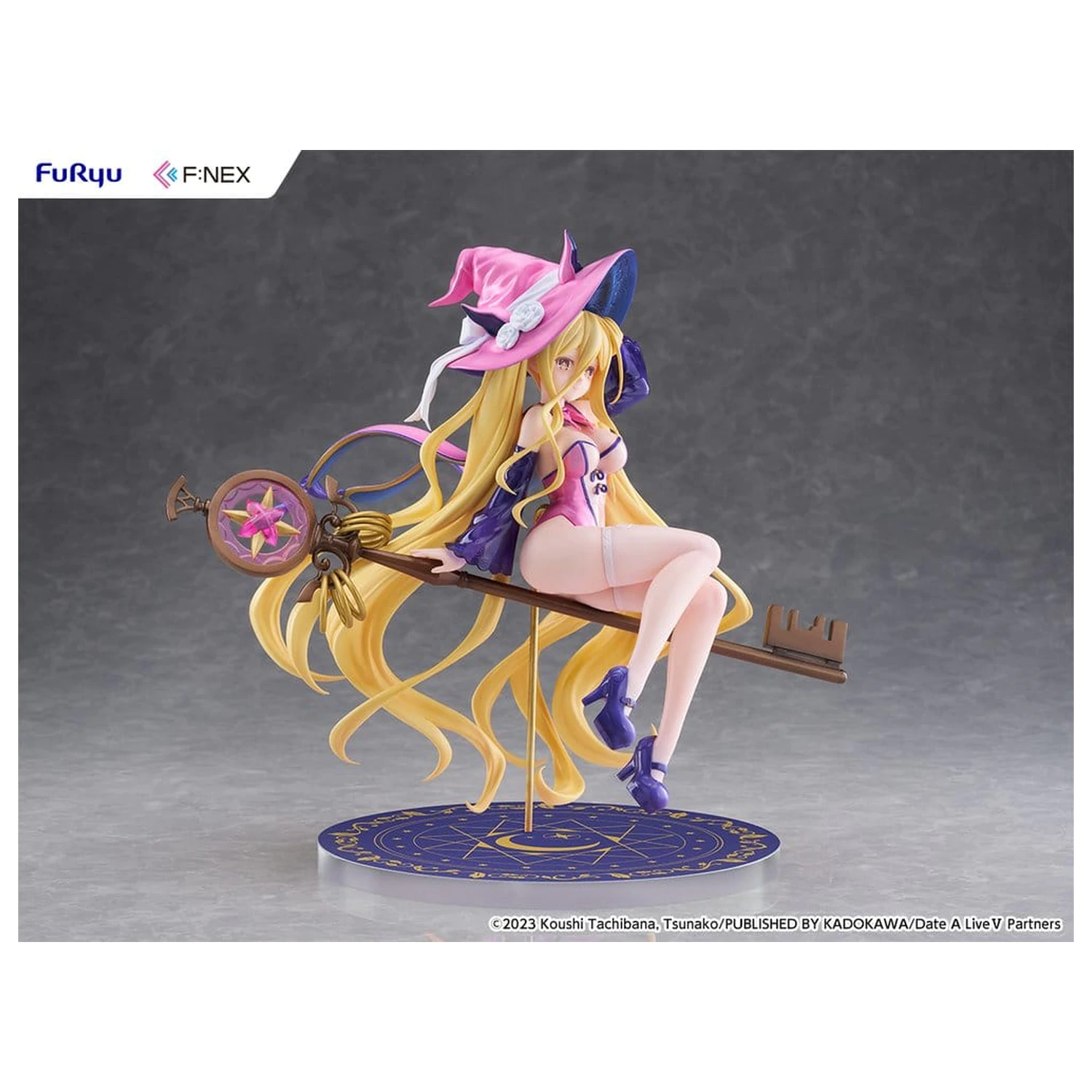 Date A Live V F:NEX PVC figura 1/7 Mukuro Hoshimiya Witch Style Ver. 23 cm fotografija izdelka