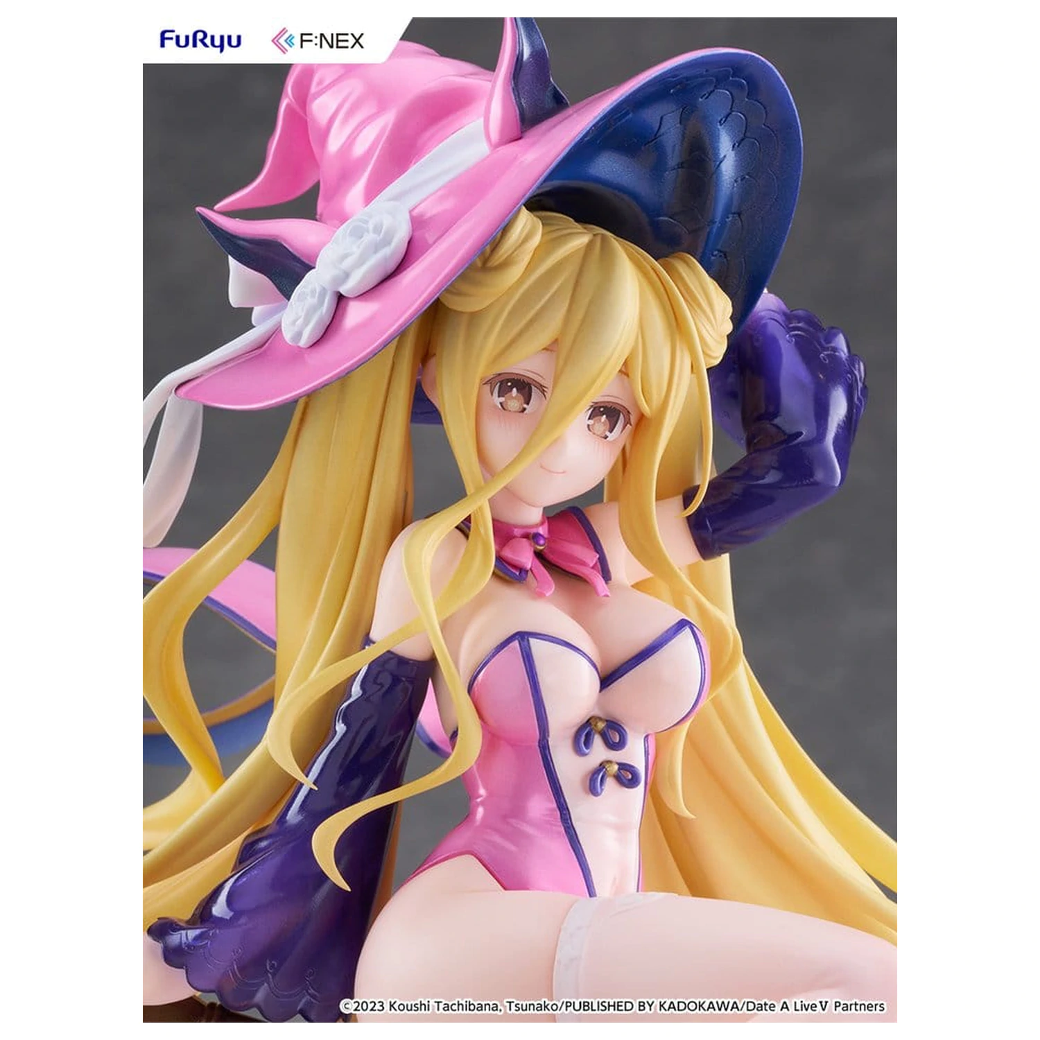 Date A Live V F:NEX PVC figura 1/7 Mukuro Hoshimiya Witch Style Ver. 23 cm fotografija izdelka