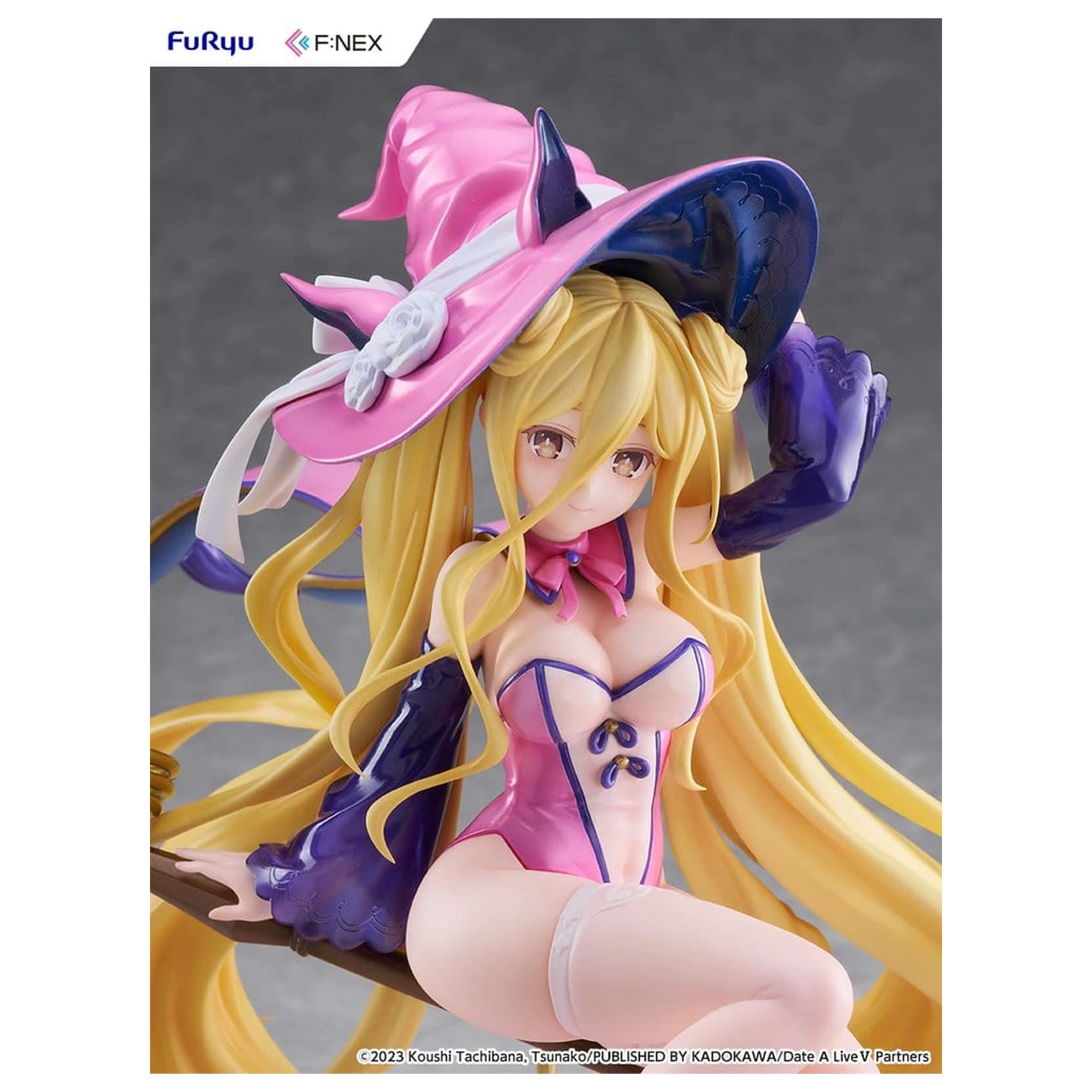 Date A Live V F:NEX PVC figura 1/7 Mukuro Hoshimiya Witch Style Ver. 23 cm fotografija izdelka