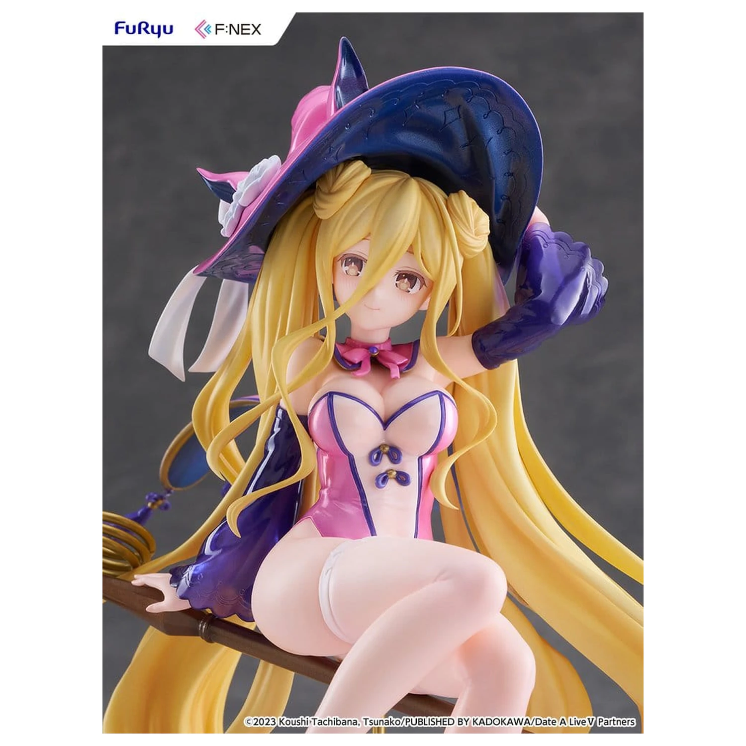 Date A Live V F:NEX PVC figura 1/7 Mukuro Hoshimiya Witch Style Ver. 23 cm fotografija izdelka
