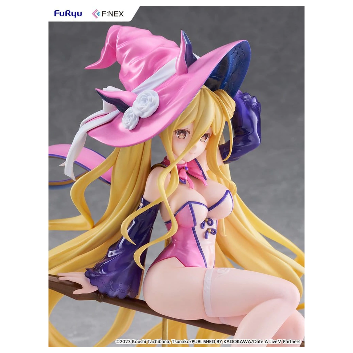 Date A Live V F:NEX PVC figura 1/7 Mukuro Hoshimiya Witch Style Ver. 23 cm fotografija izdelka