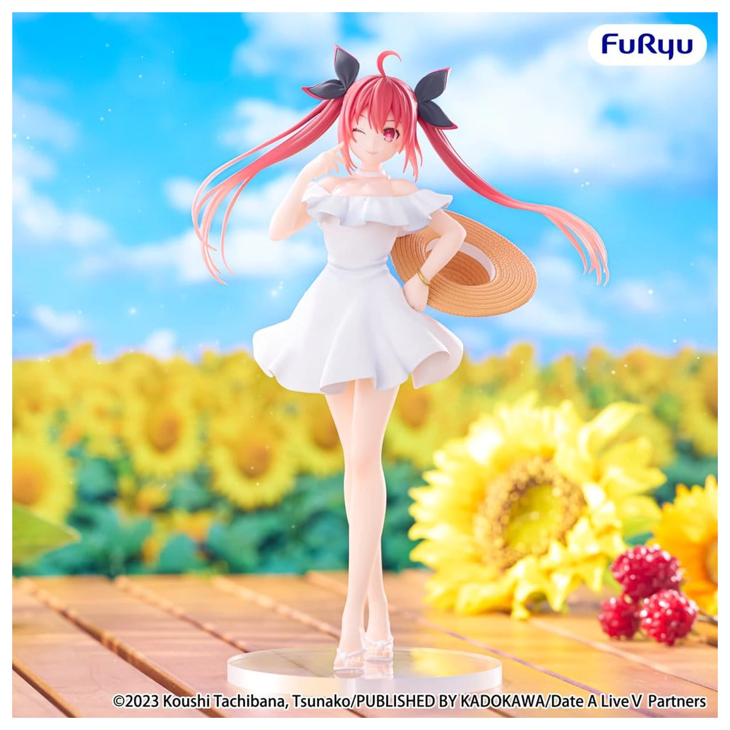 Date A Live V Muchute PVC kip Kotori Itsuka Summer Dress 20 cm fotografija izdelka
