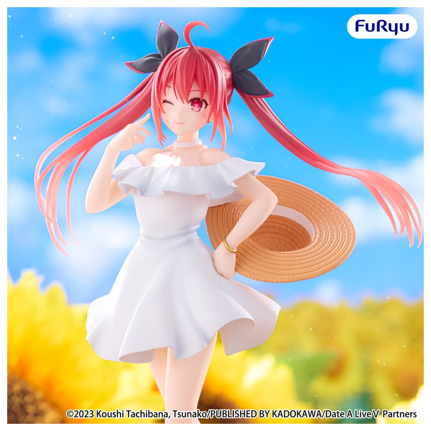 Date A Live V Muchute PVC kip Kotori Itsuka Summer Dress 20 cm fotografija izdelka