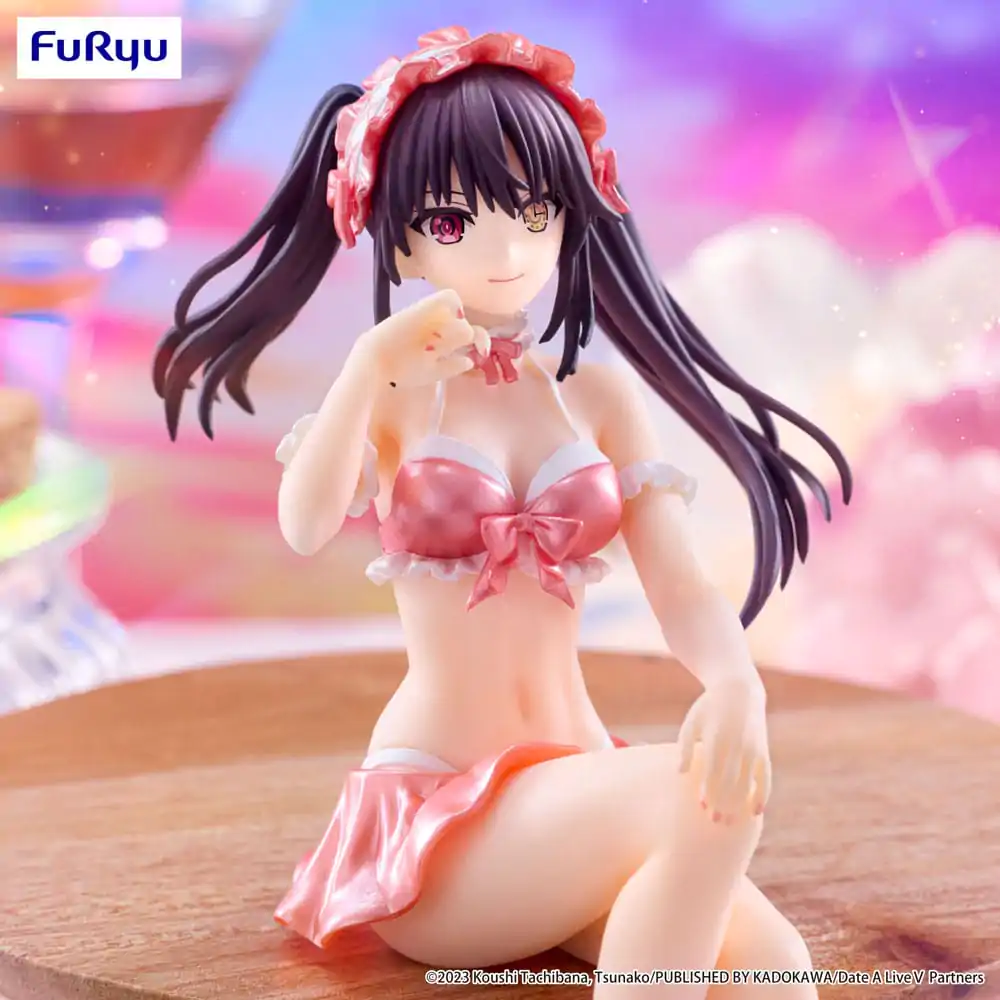 Date A Live V Noodle Stopper PVC kip Kurumi Tokisaki Swimsuit Pastel Red Color Ver. 15 cm fotografija izdelka