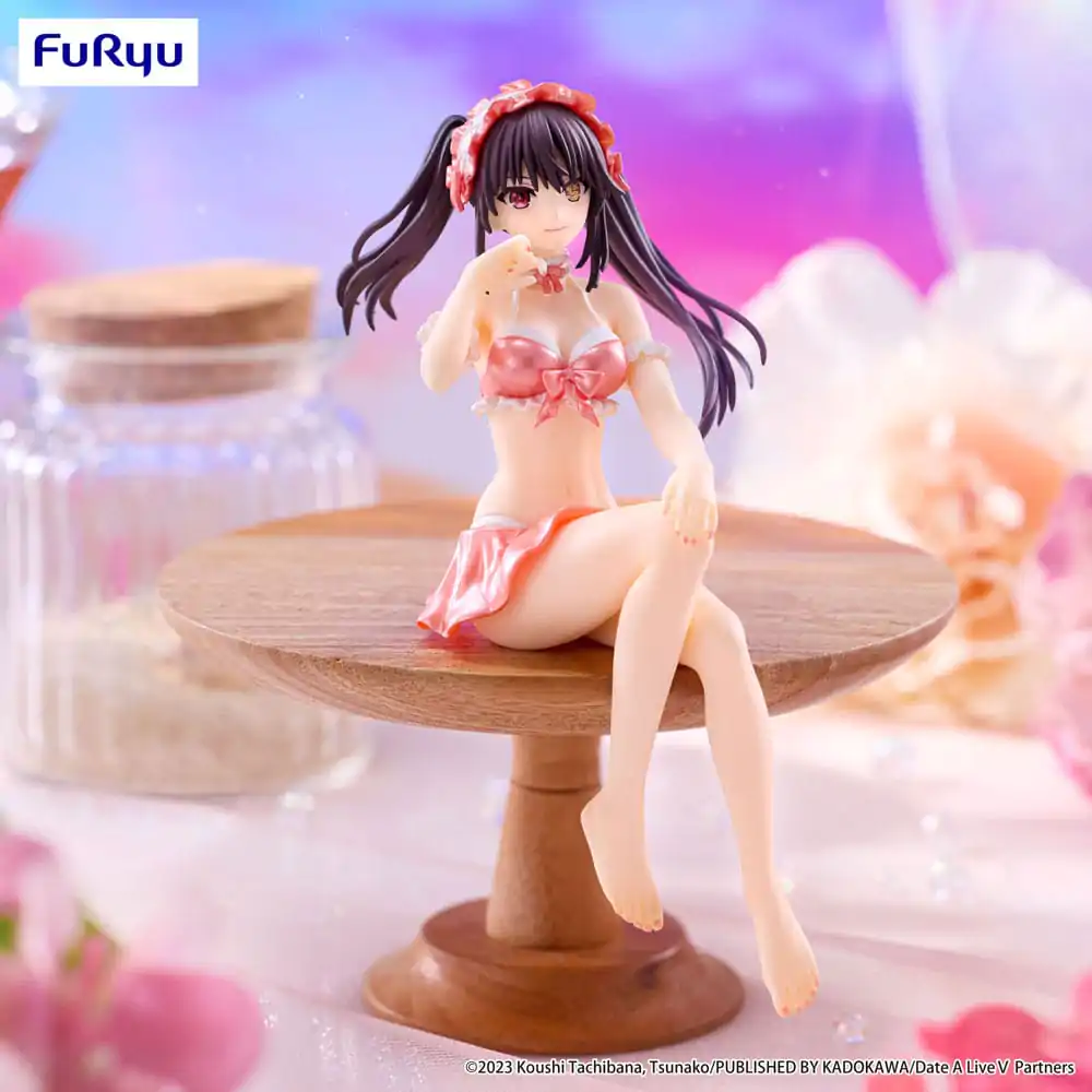 Date A Live V Noodle Stopper PVC kip Kurumi Tokisaki Swimsuit Pastel Red Color Ver. 15 cm fotografija izdelka