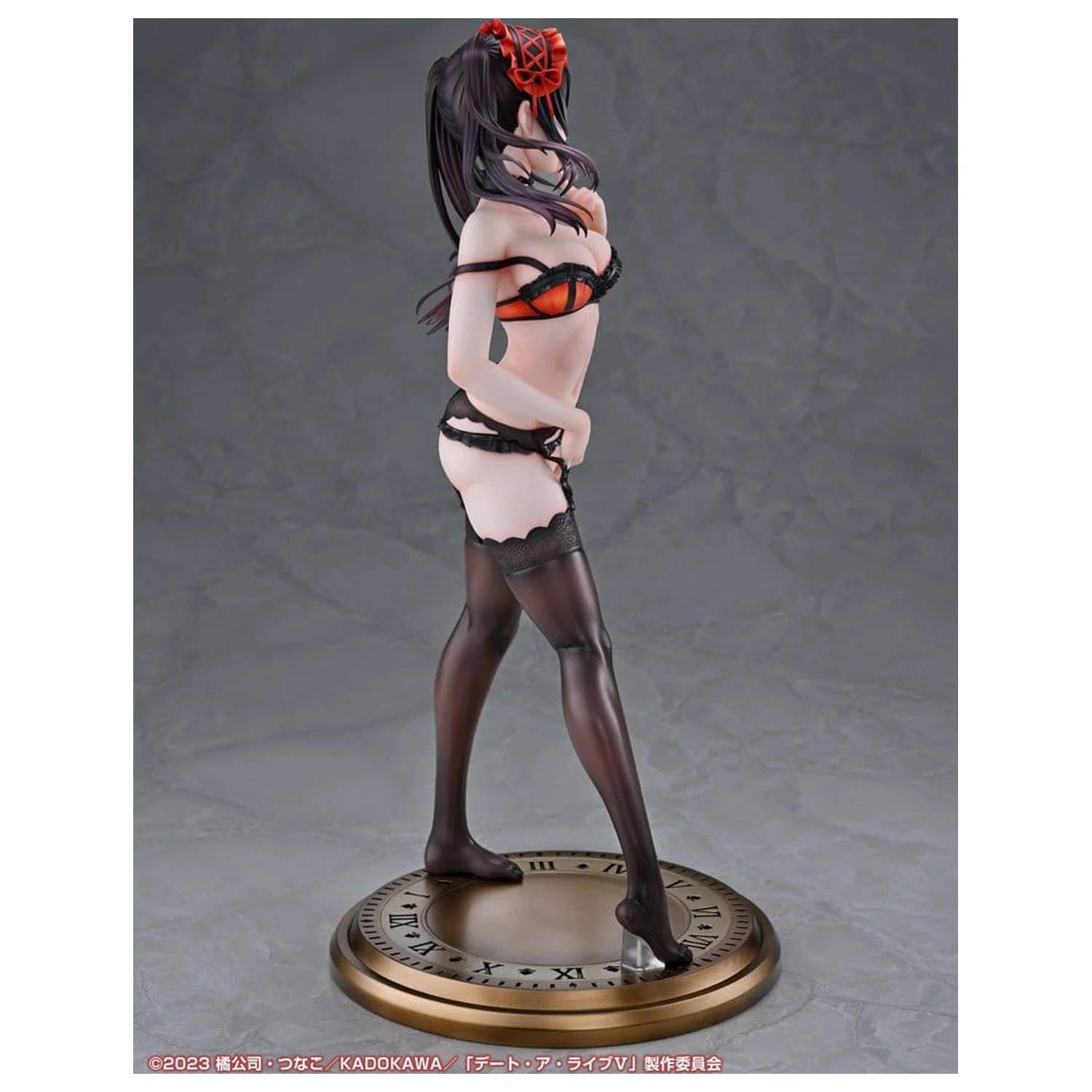 Date A Live V Re:Dress PVC figurica 1/4 Kurumi Tokisaki Dress shirt Ver. 40 cm fotografija izdelka