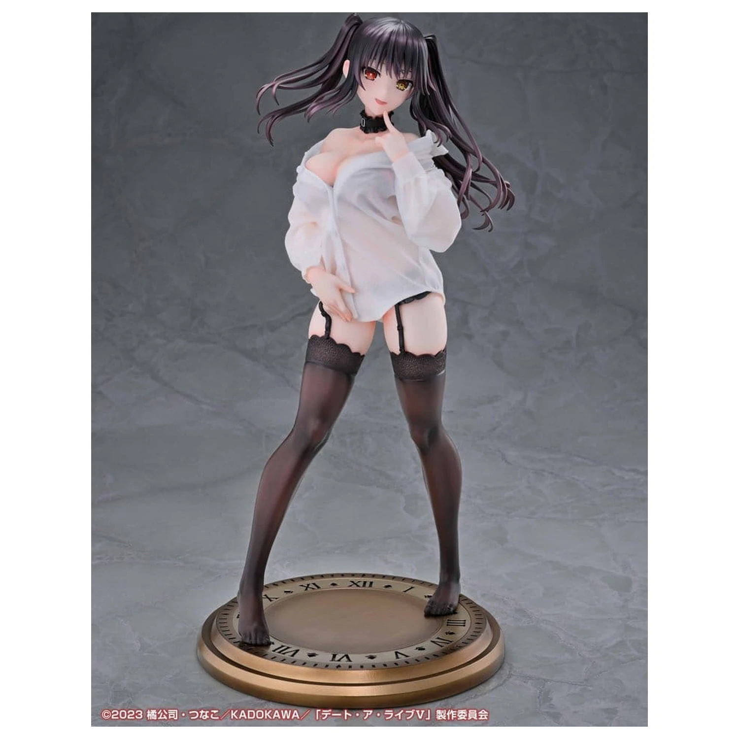 Date A Live V Re:Dress PVC figurica 1/4 Kurumi Tokisaki Dress shirt Ver. 40 cm fotografija izdelka