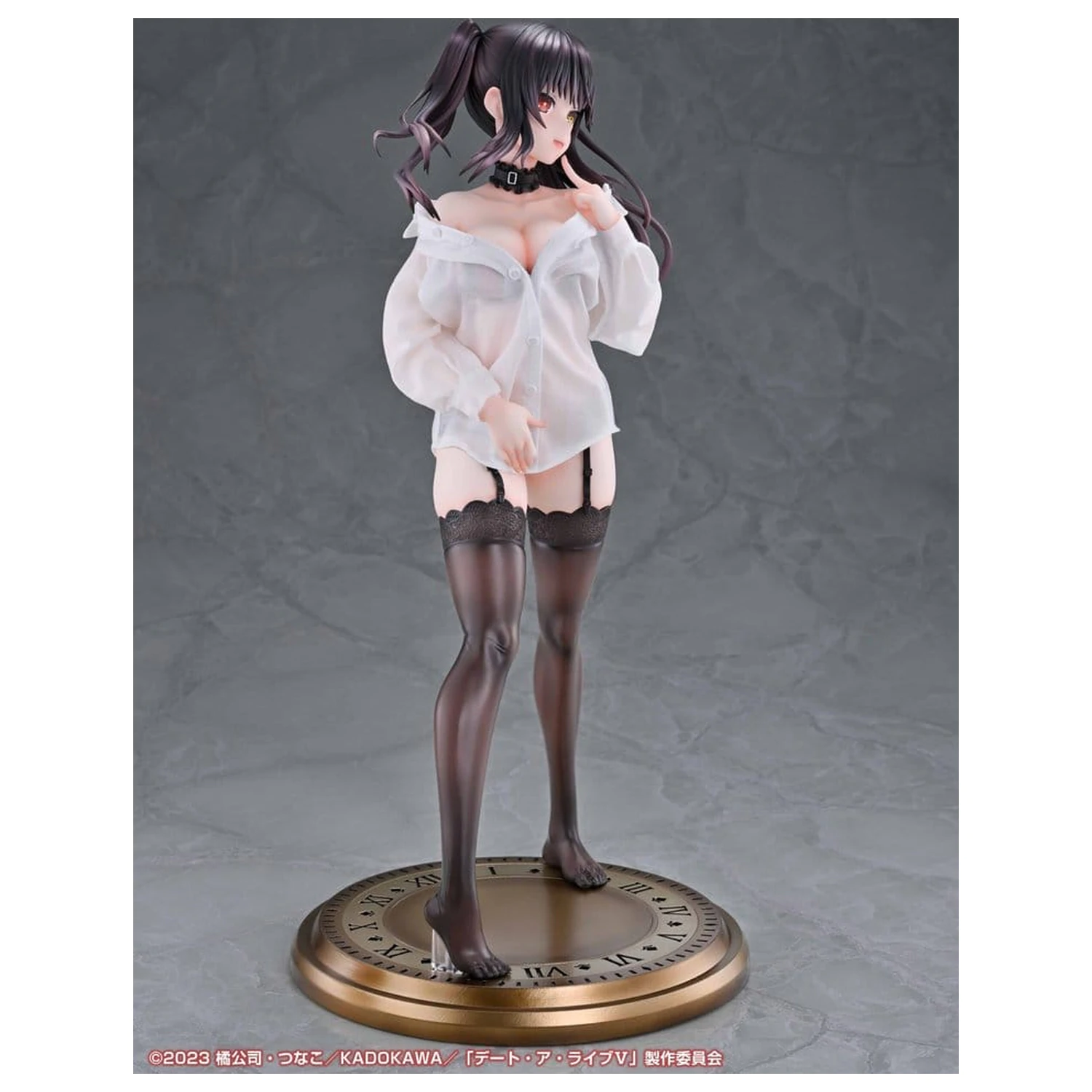 Date A Live V Re:Dress PVC figurica 1/4 Kurumi Tokisaki Dress shirt Ver. 40 cm fotografija izdelka