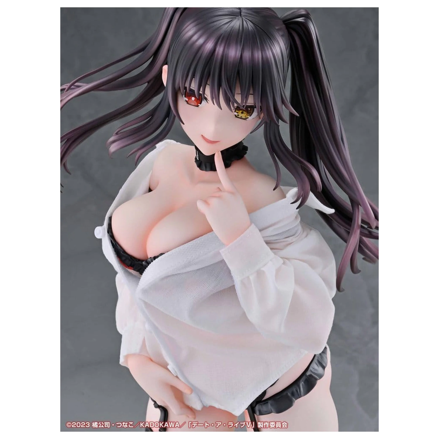 Date A Live V Re:Dress PVC figurica 1/4 Kurumi Tokisaki Dress shirt Ver. 40 cm fotografija izdelka