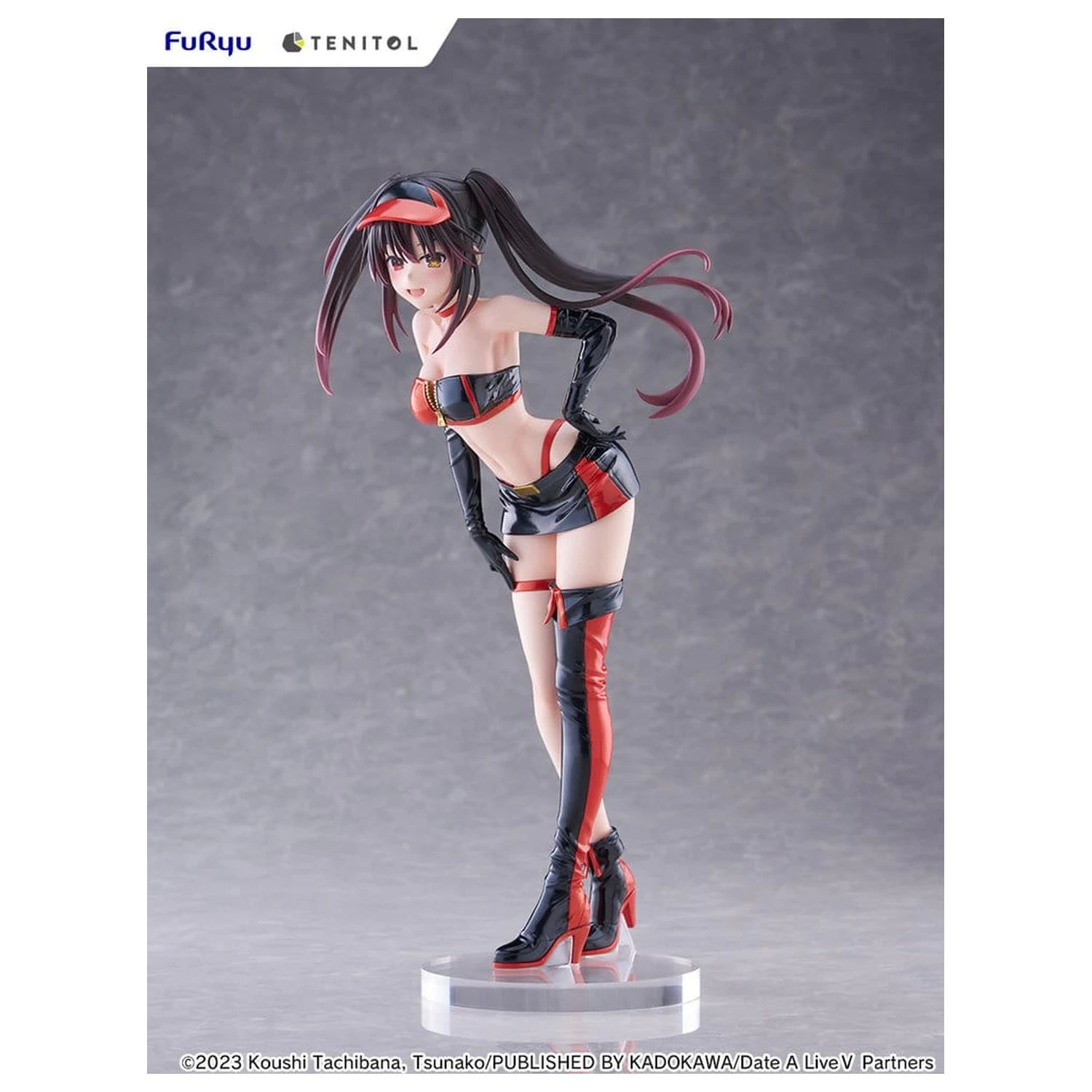 Date A Live V Tenitol Tall PVC figura Kurumi Tokisaki Race Queen Ver. 29 cm fotografija izdelka