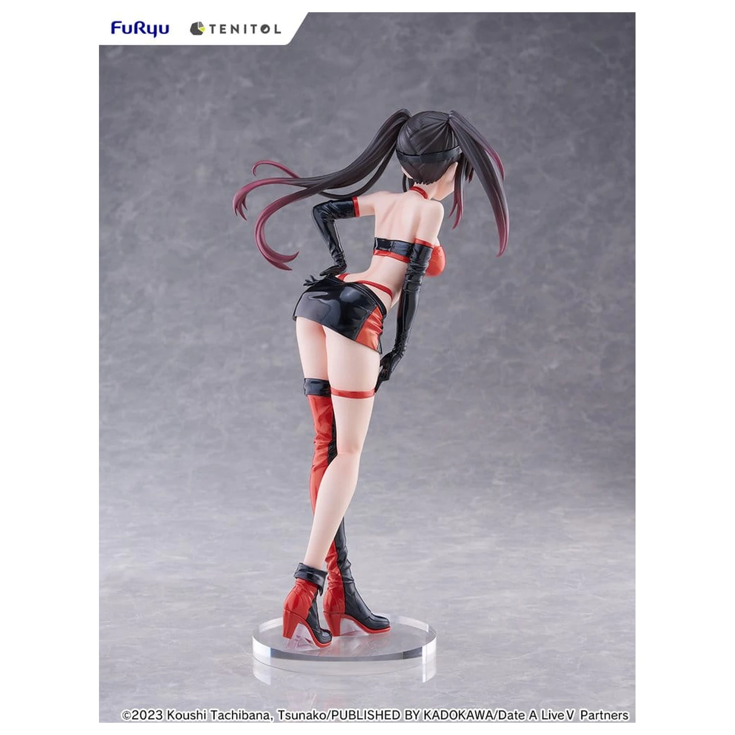 Date A Live V Tenitol Tall PVC figura Kurumi Tokisaki Race Queen Ver. 29 cm fotografija izdelka