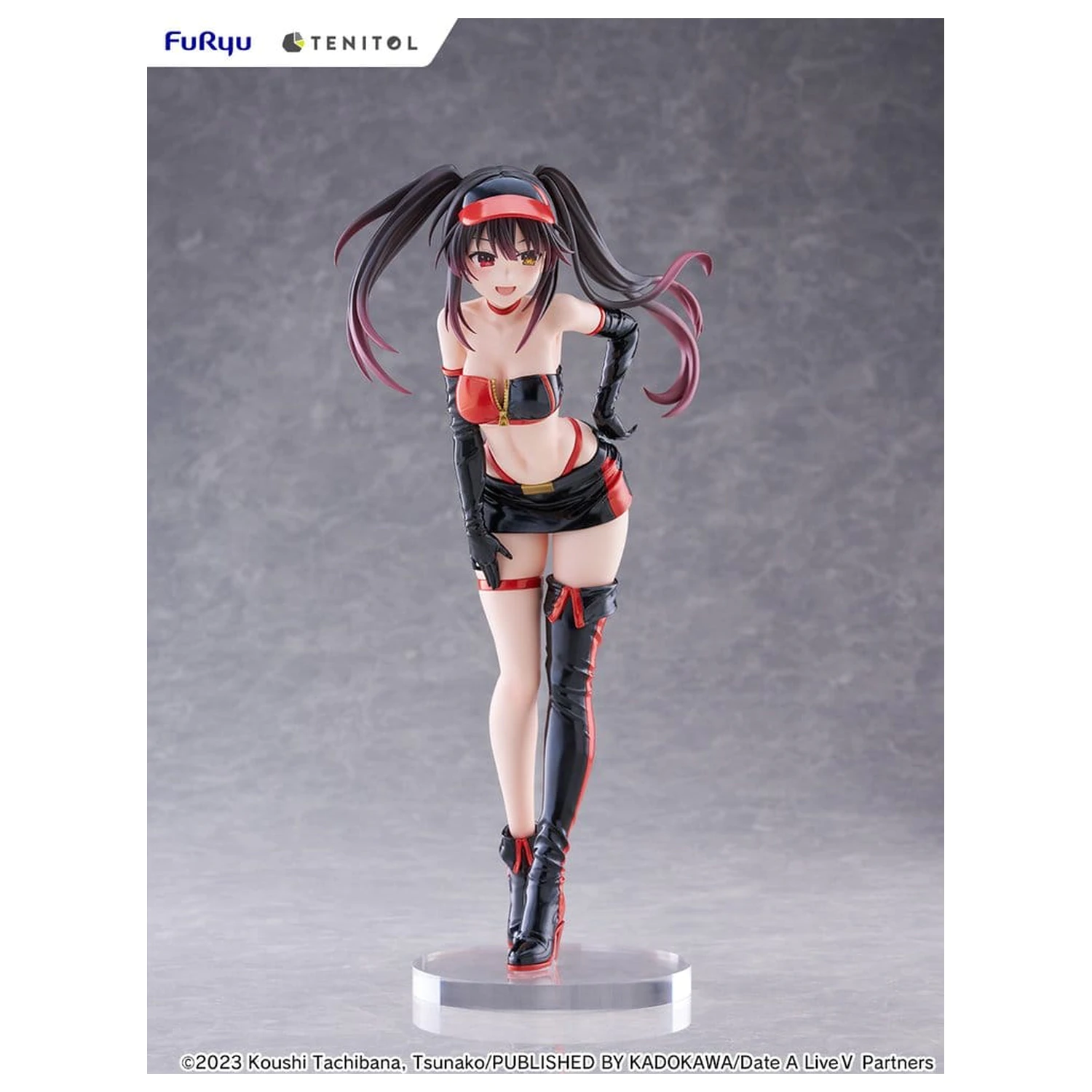 Date A Live V Tenitol Tall PVC figura Kurumi Tokisaki Race Queen Ver. 29 cm fotografija izdelka