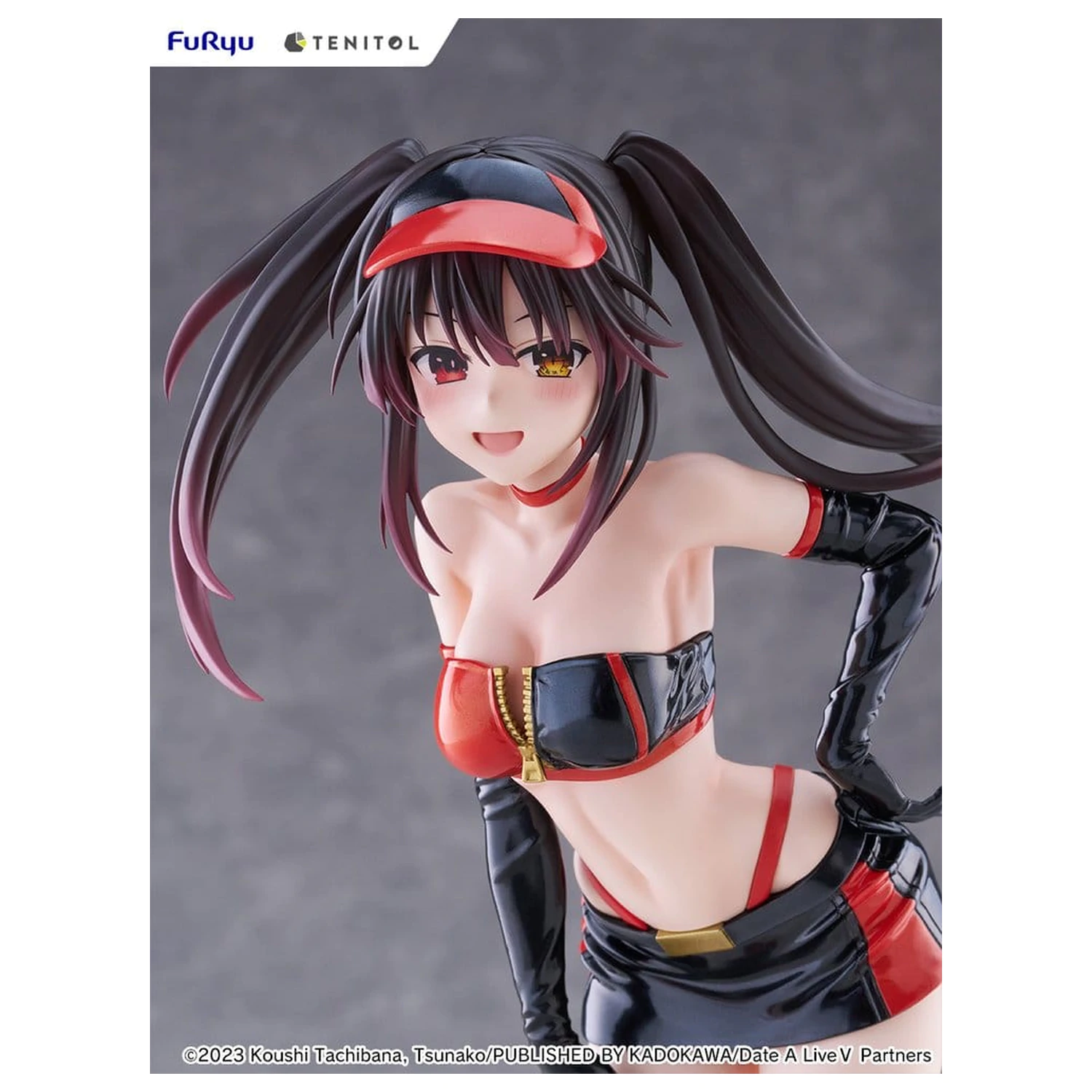 Date A Live V Tenitol Tall PVC figura Kurumi Tokisaki Race Queen Ver. 29 cm fotografija izdelka