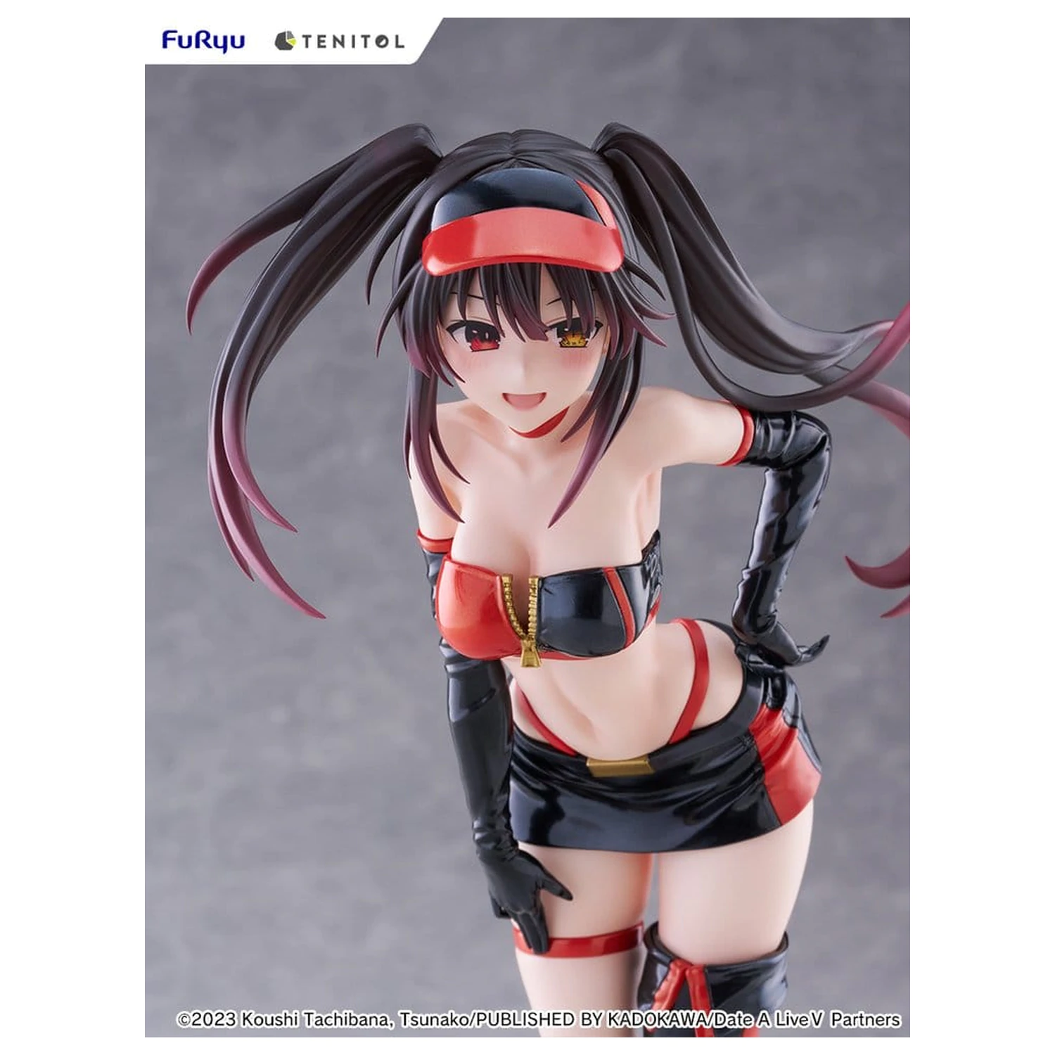 Date A Live V Tenitol Tall PVC figura Kurumi Tokisaki Race Queen Ver. 29 cm fotografija izdelka