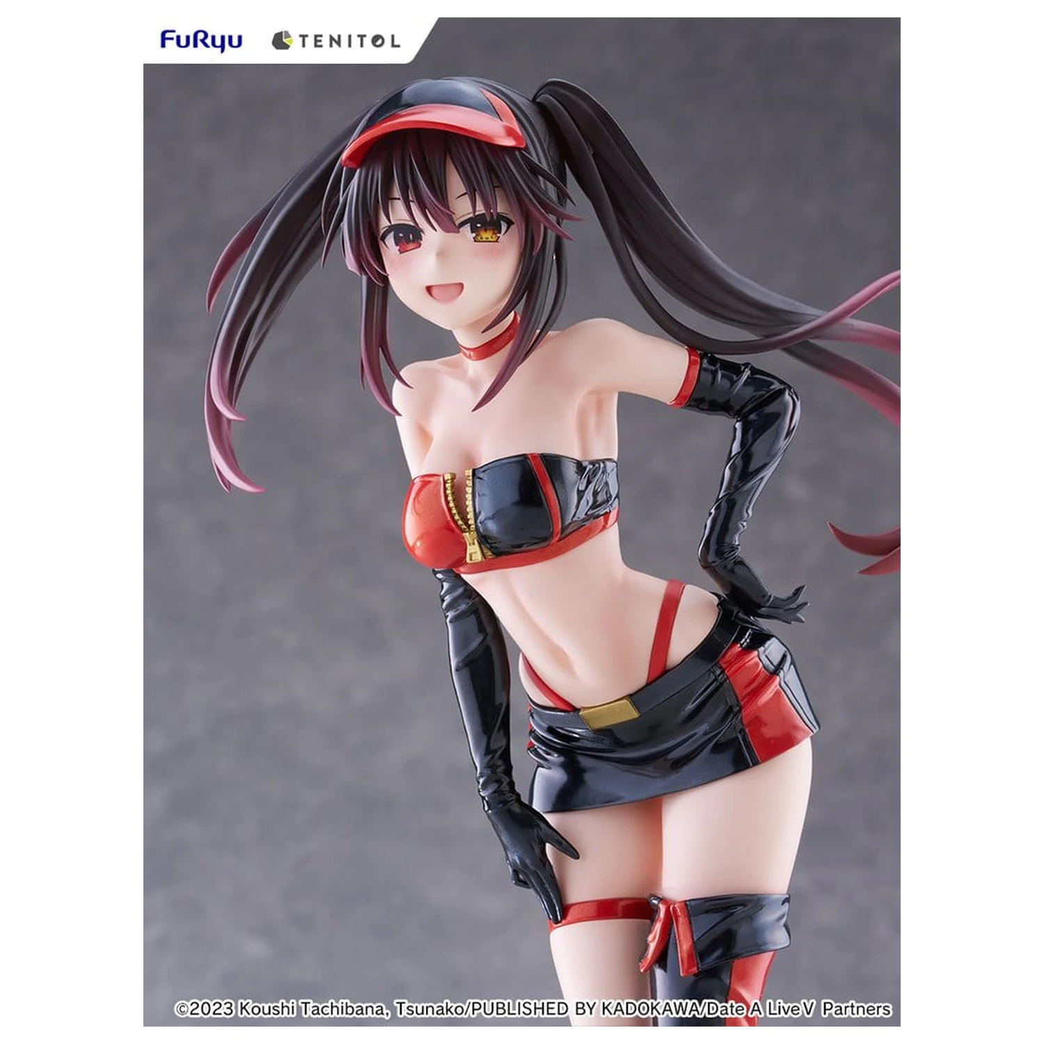 Date A Live V Tenitol Tall PVC figura Kurumi Tokisaki Race Queen Ver. 29 cm fotografija izdelka