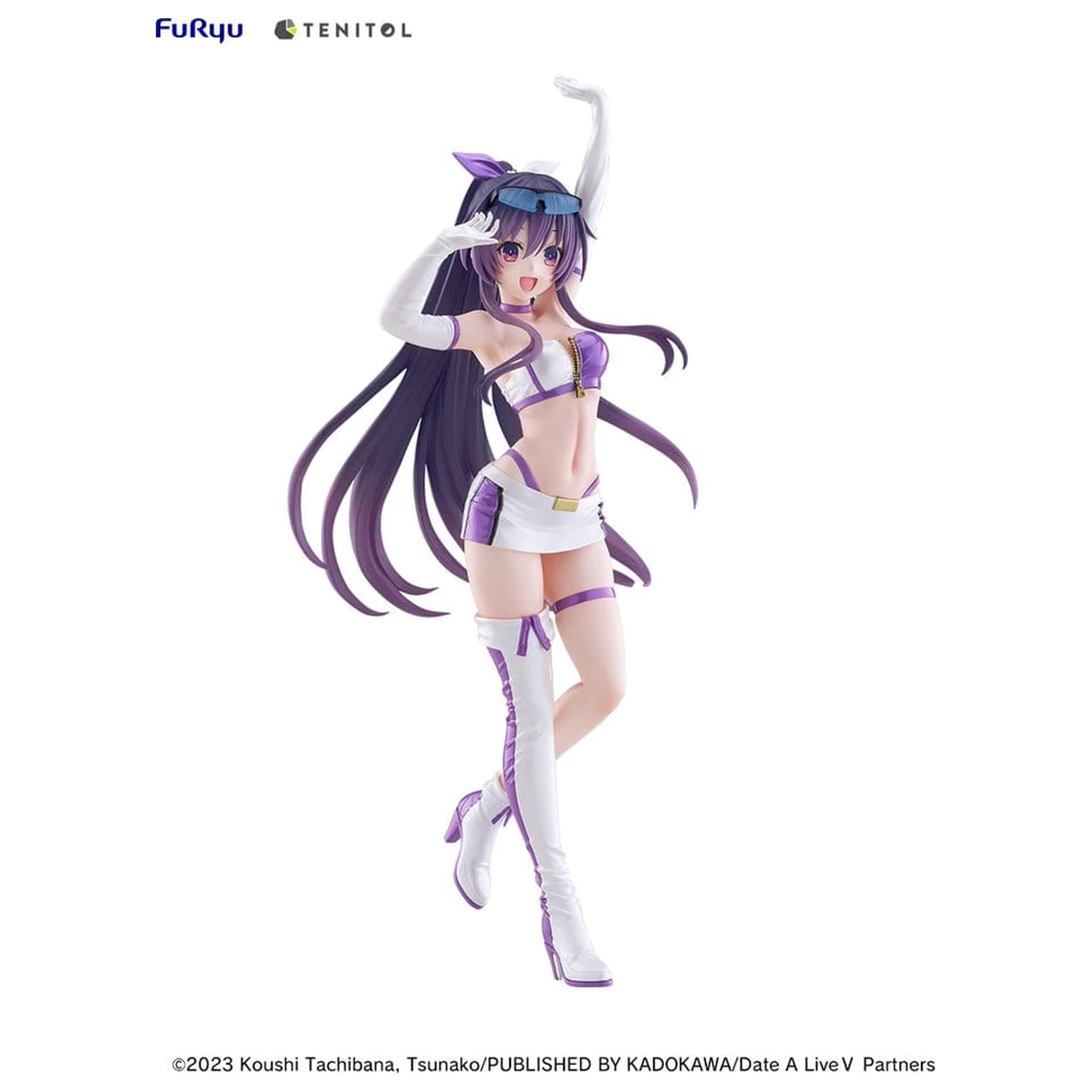Date A Live V Tenitol Tall PVC figura Tohka Yatogami Race Queen Ver. 30 cm fotografija izdelka