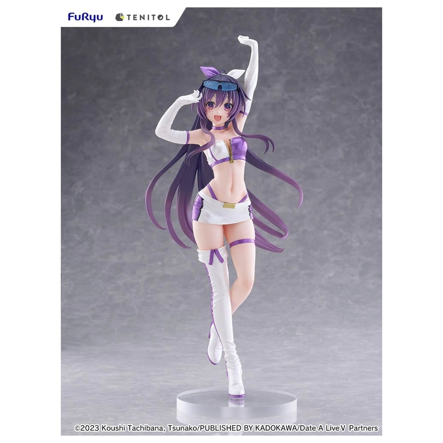 Date A Live V Tenitol Tall PVC figura Tohka Yatogami Race Queen Ver. 30 cm fotografija izdelka