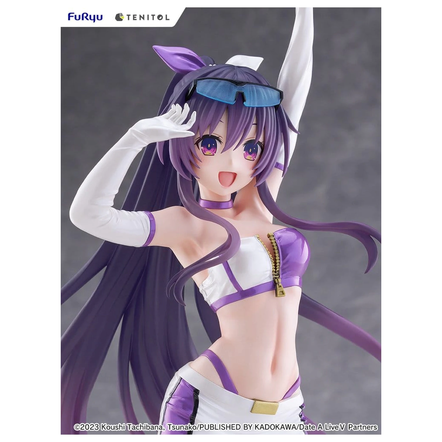 Date A Live V Tenitol Tall PVC figura Tohka Yatogami Race Queen Ver. 30 cm fotografija izdelka