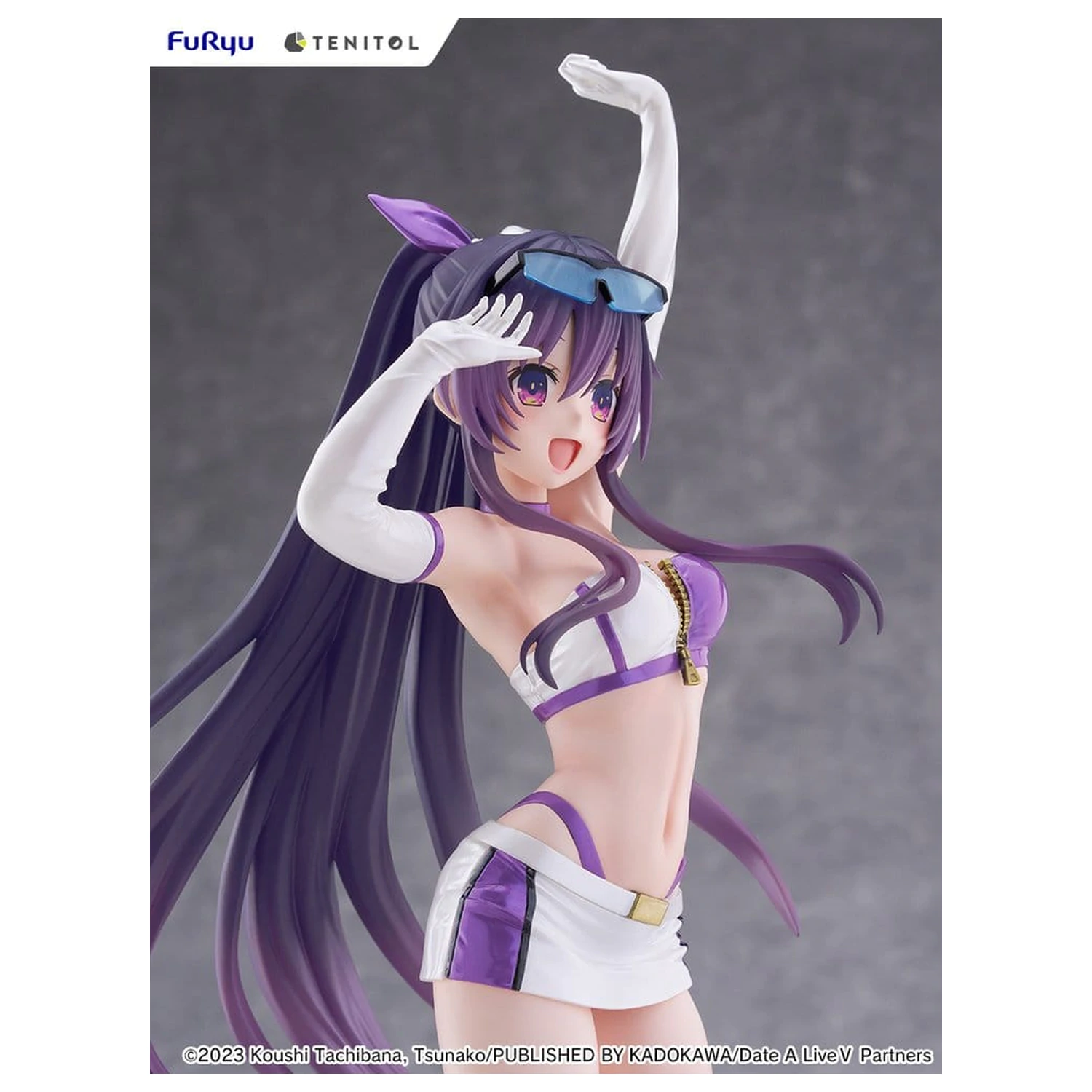 Date A Live V Tenitol Tall PVC figura Tohka Yatogami Race Queen Ver. 30 cm fotografija izdelka