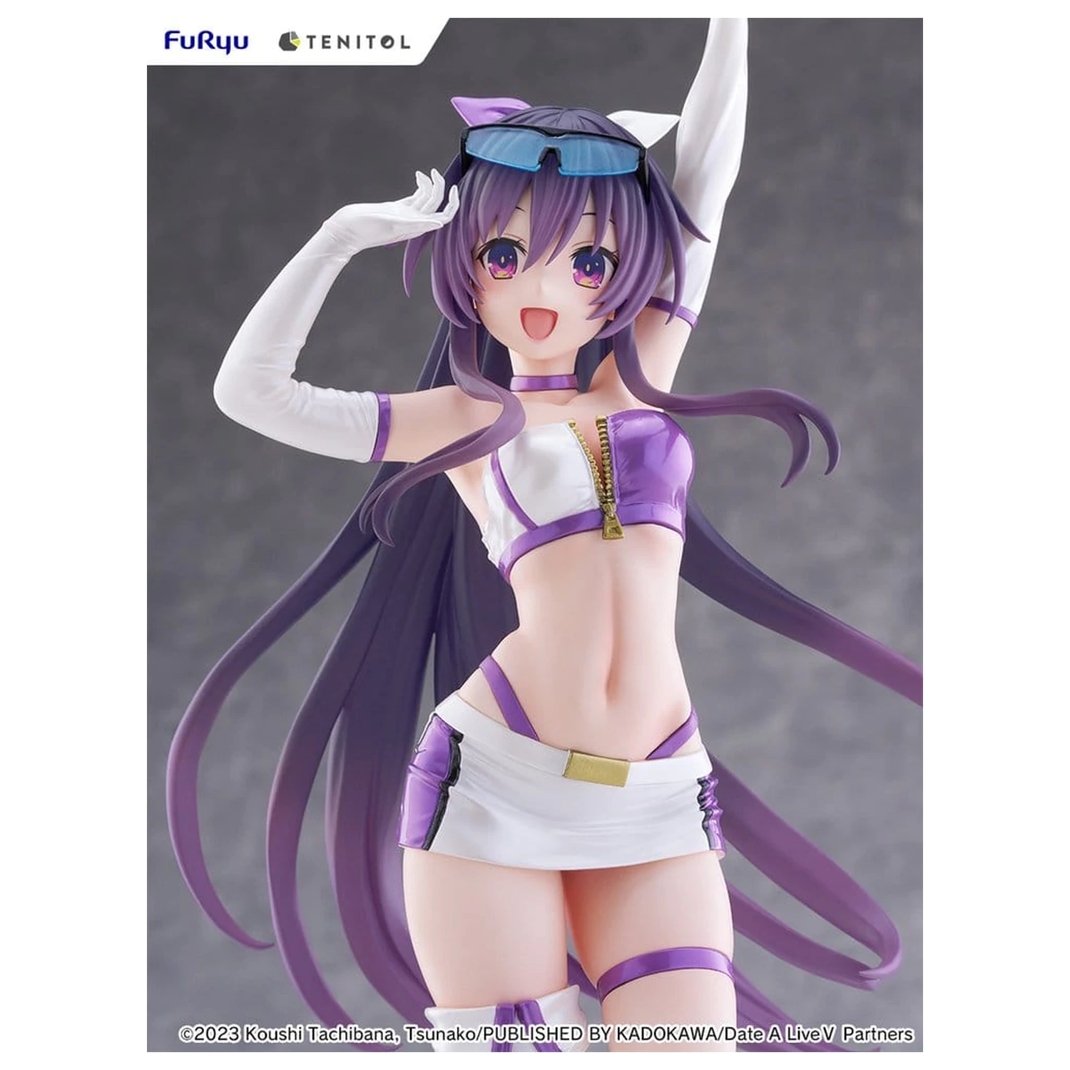 Date A Live V Tenitol Tall PVC figura Tohka Yatogami Race Queen Ver. 30 cm fotografija izdelka