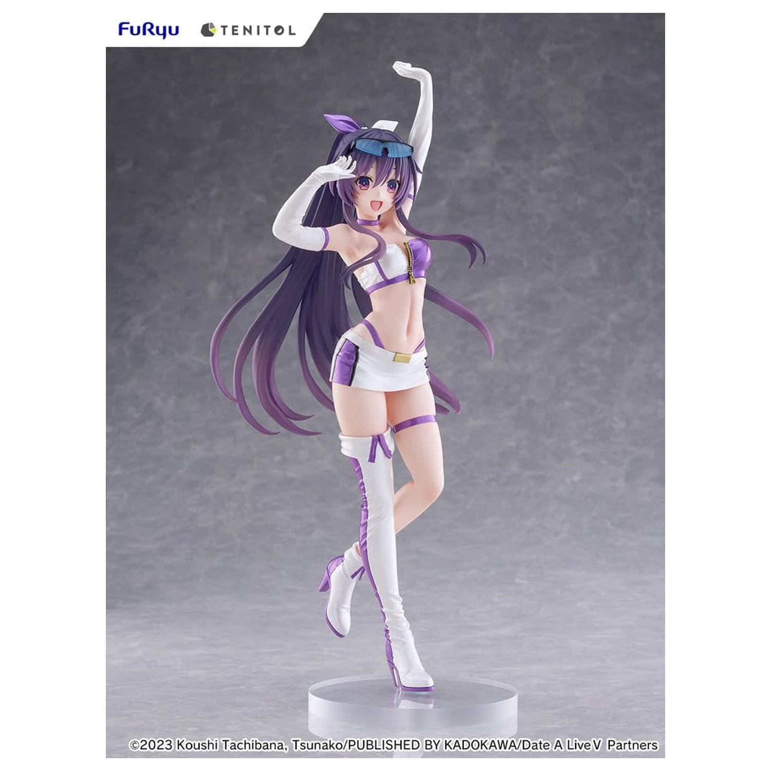 Date A Live V Tenitol Tall PVC figura Tohka Yatogami Race Queen Ver. 30 cm fotografija izdelka