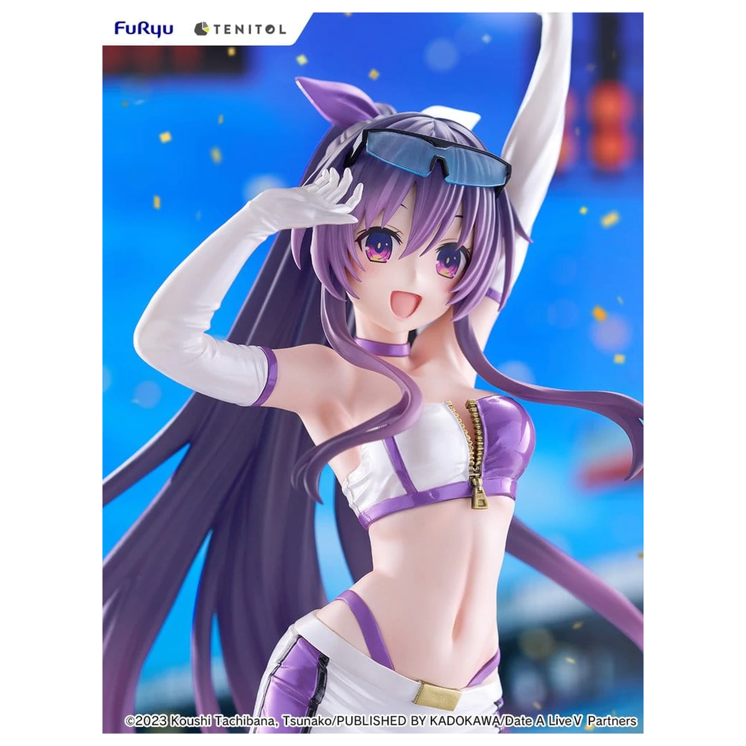 Date A Live V Tenitol Tall PVC figura Tohka Yatogami Race Queen Ver. 30 cm fotografija izdelka