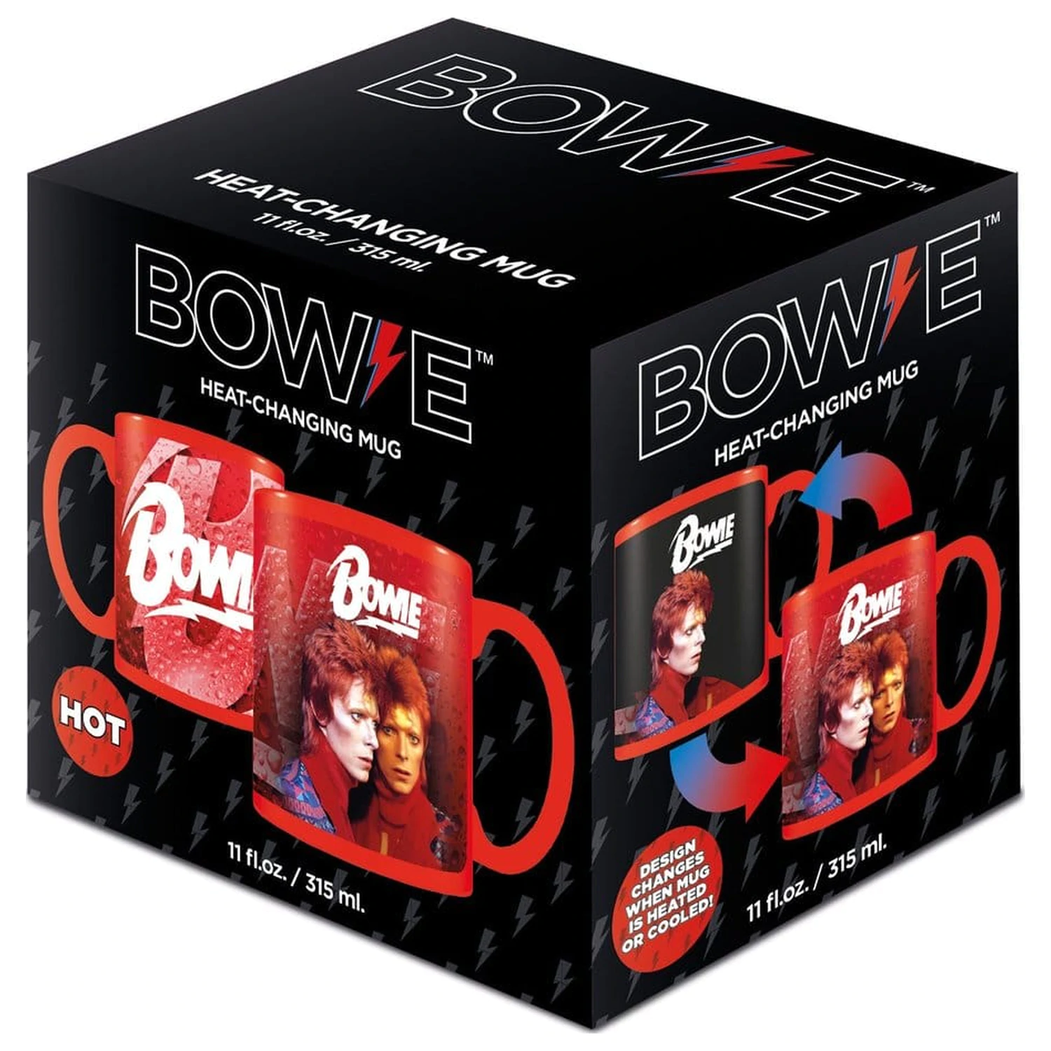 David Bowie Skodelica za spreminjanje toplote Bolt fotografija izdelka