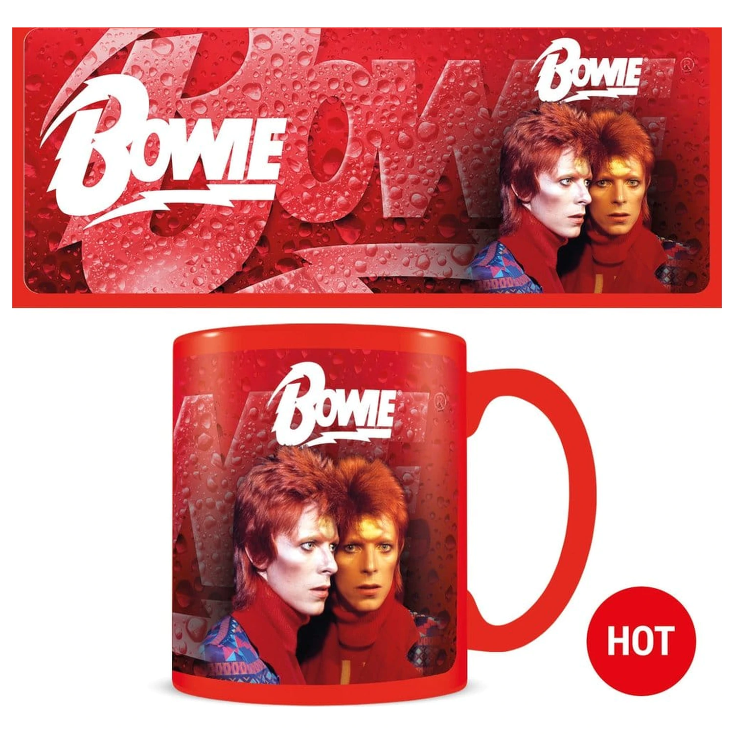 David Bowie Skodelica za spreminjanje toplote Bolt fotografija izdelka
