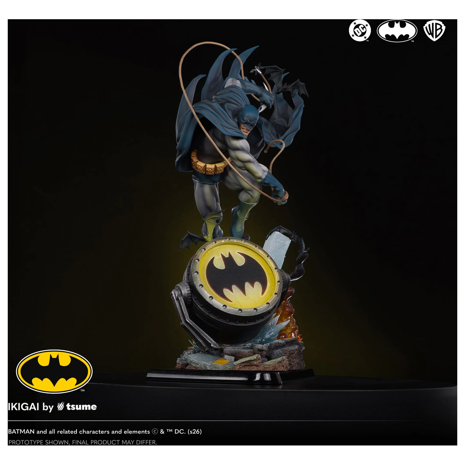 DC Batman kip Ikigai 1/6 avtorja Tsume 51cm fotografija izdelka