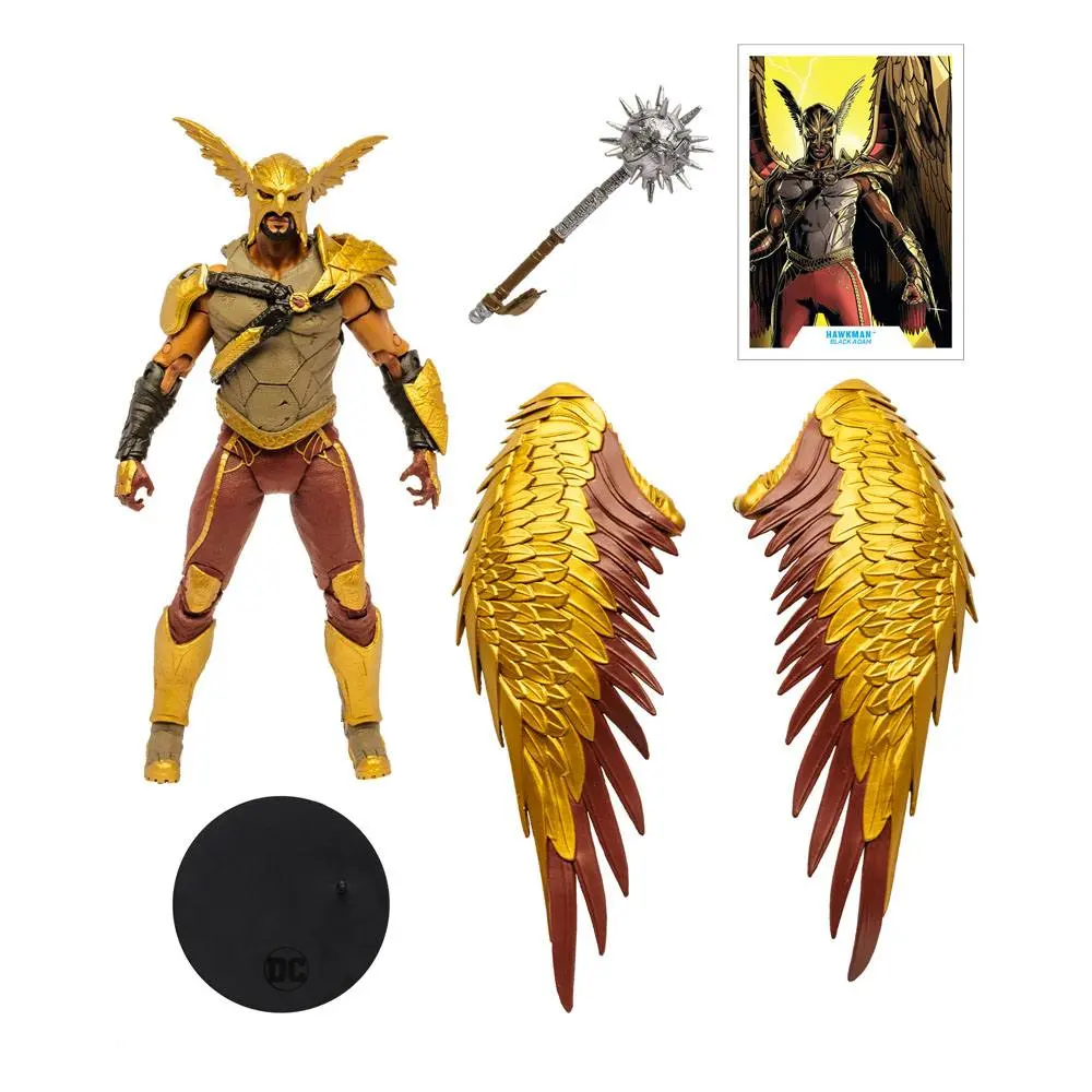 DC Black Adam Movie akcijska figura Hawkman 18 cm fotografija izdelka
