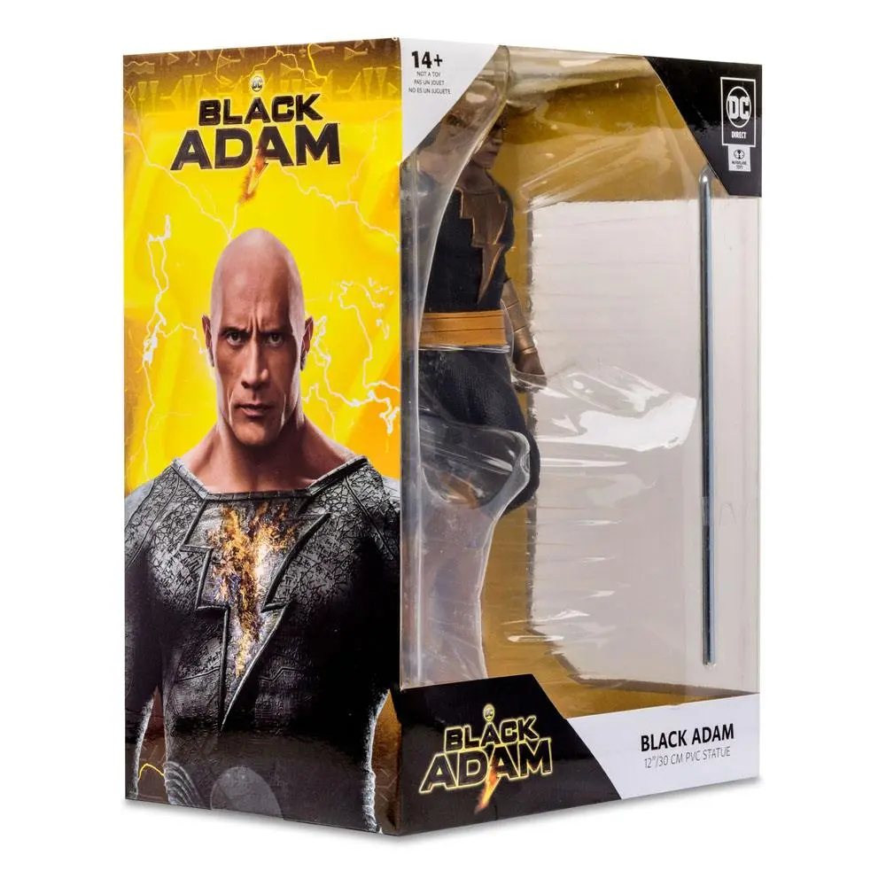DC Black Adam Movie Posed PVC kip Black Adam by Jim Lee 30 cm fotografija izdelka