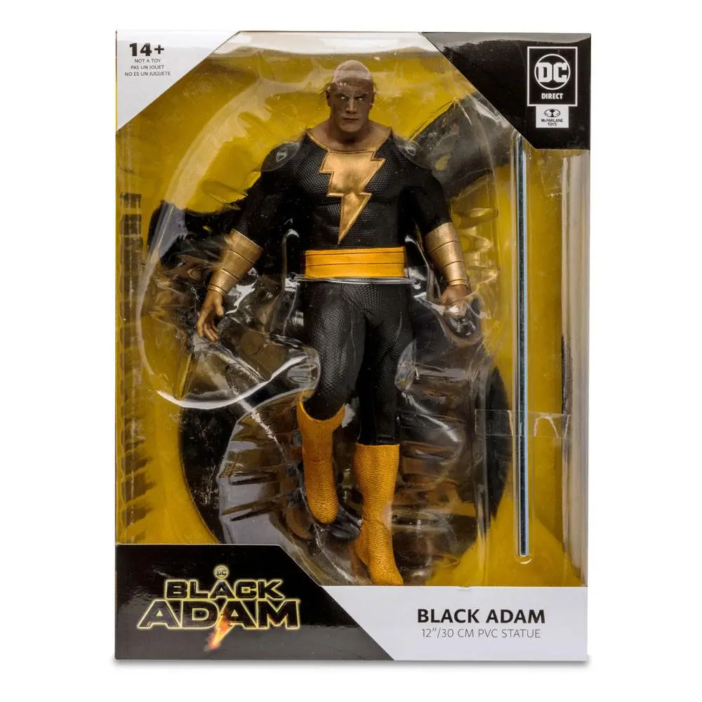 DC Black Adam Movie Posed PVC kip Black Adam by Jim Lee 30 cm fotografija izdelka