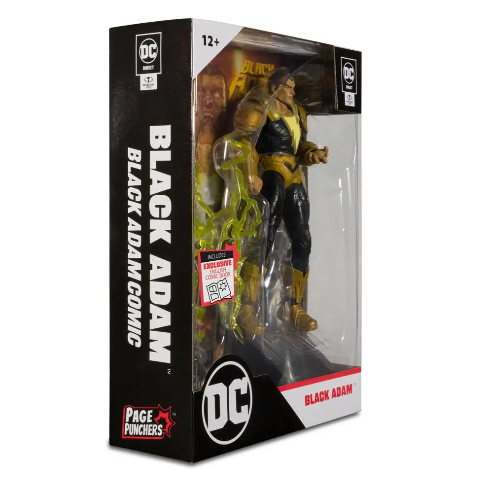 DC Black Adam Page Punchers Akcijska Figura Black Adam 18 cm fotografija izdelka