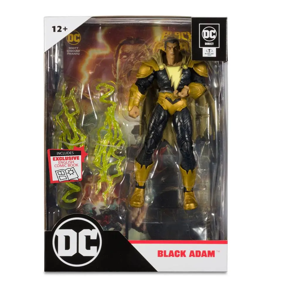 DC Black Adam Page Punchers Akcijska Figura Black Adam 18 cm fotografija izdelka