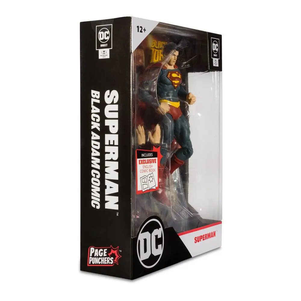 DC Black Adam Page Punchers Akcijska Figura Superman 18 cm fotografija izdelka