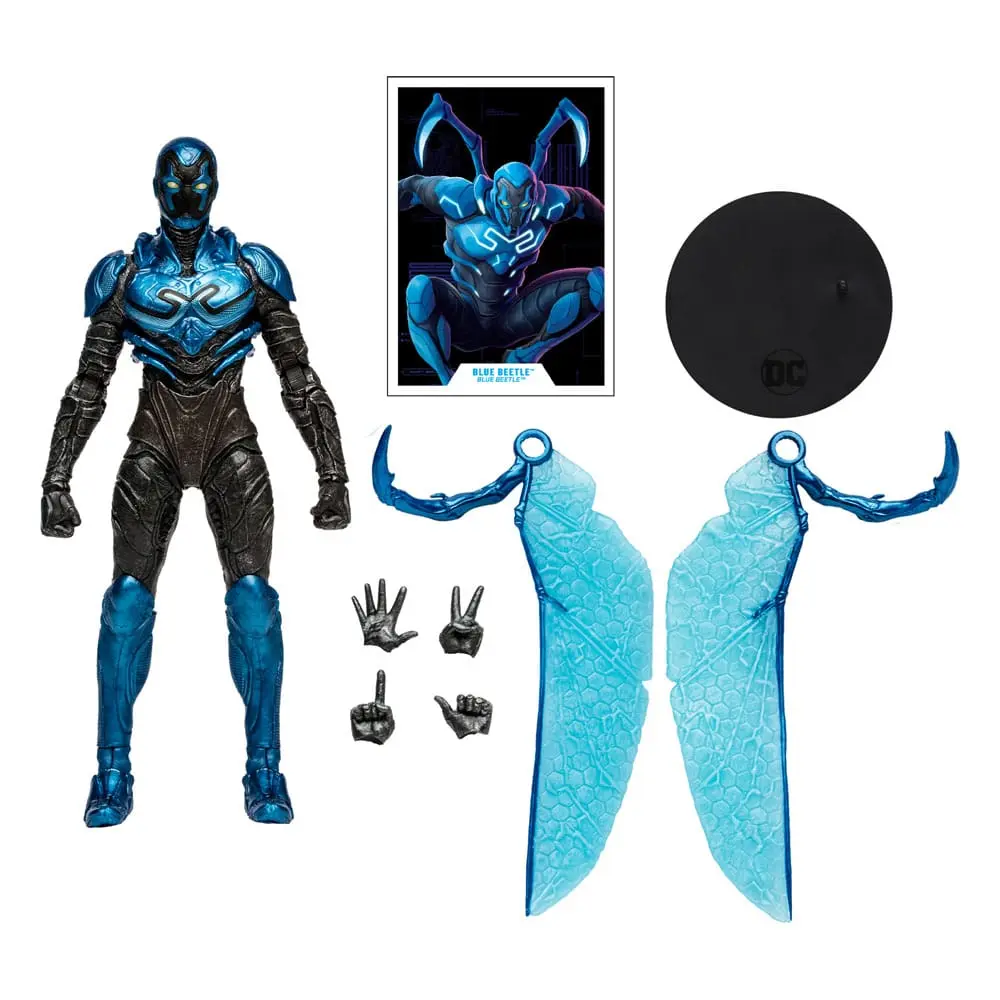 DC Blue Beetle figura Blue Beetle (Battle Mode) 18 cm fotografija izdelka