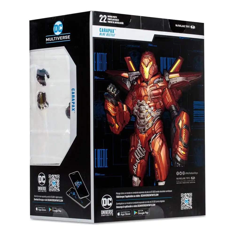 DC Blue Beetle Movie akcijska figura Megafig Carapax 30 cm fotografija izdelka