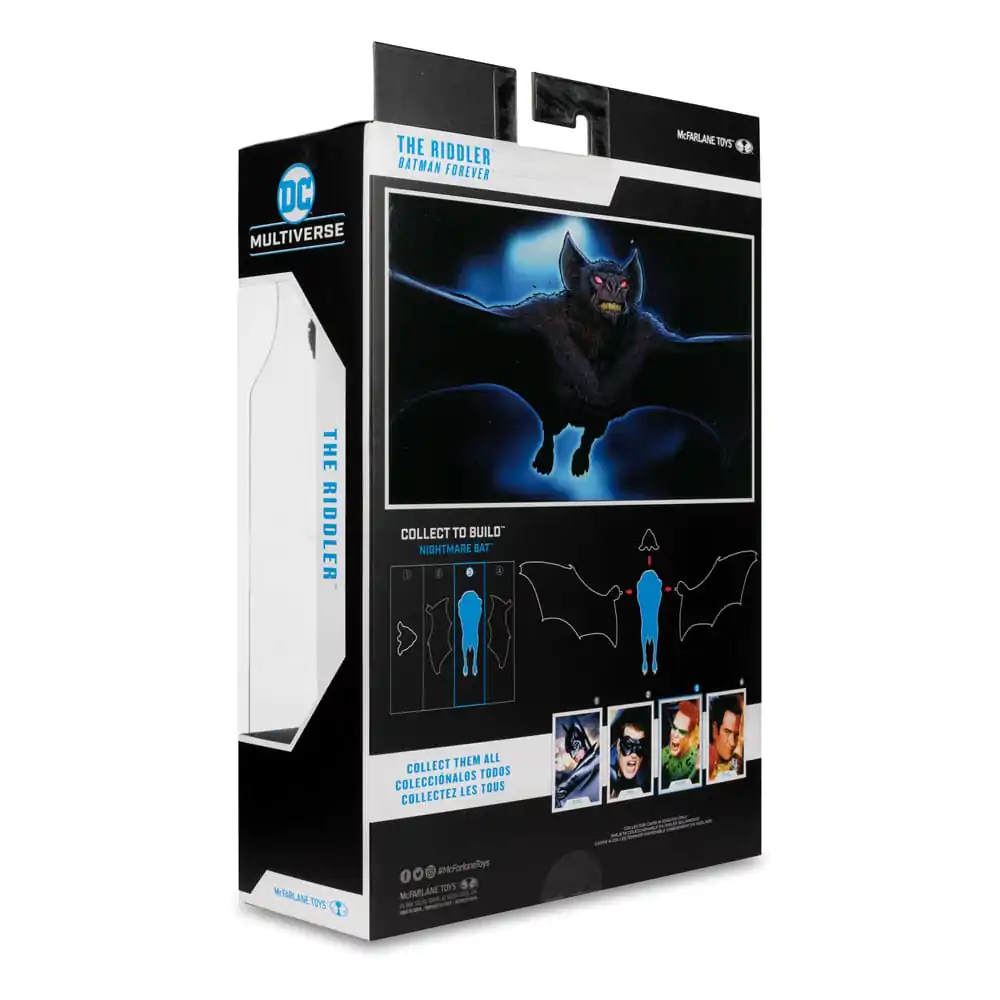 DC Build A Megafig akcijska figura Batman Forever The Riddler (Gold Label) 18 cm fotografija izdelka