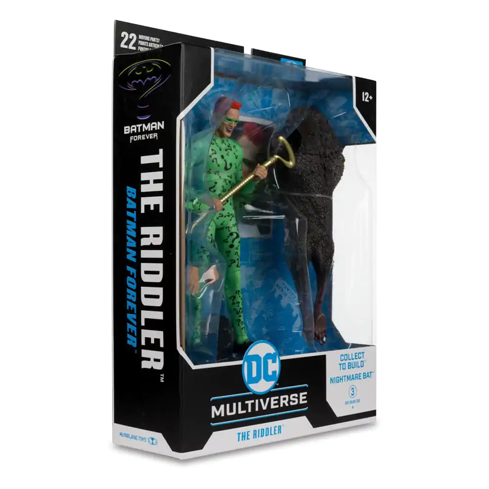 DC Build A Megafig akcijska figura Batman Forever The Riddler (Gold Label) 18 cm fotografija izdelka