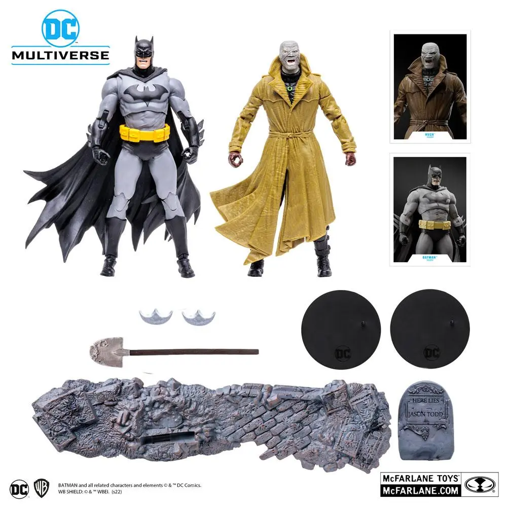 DC Akcijska Figura Kolekcionarski Set Batman vs. Hush 18 cm fotografija izdelka