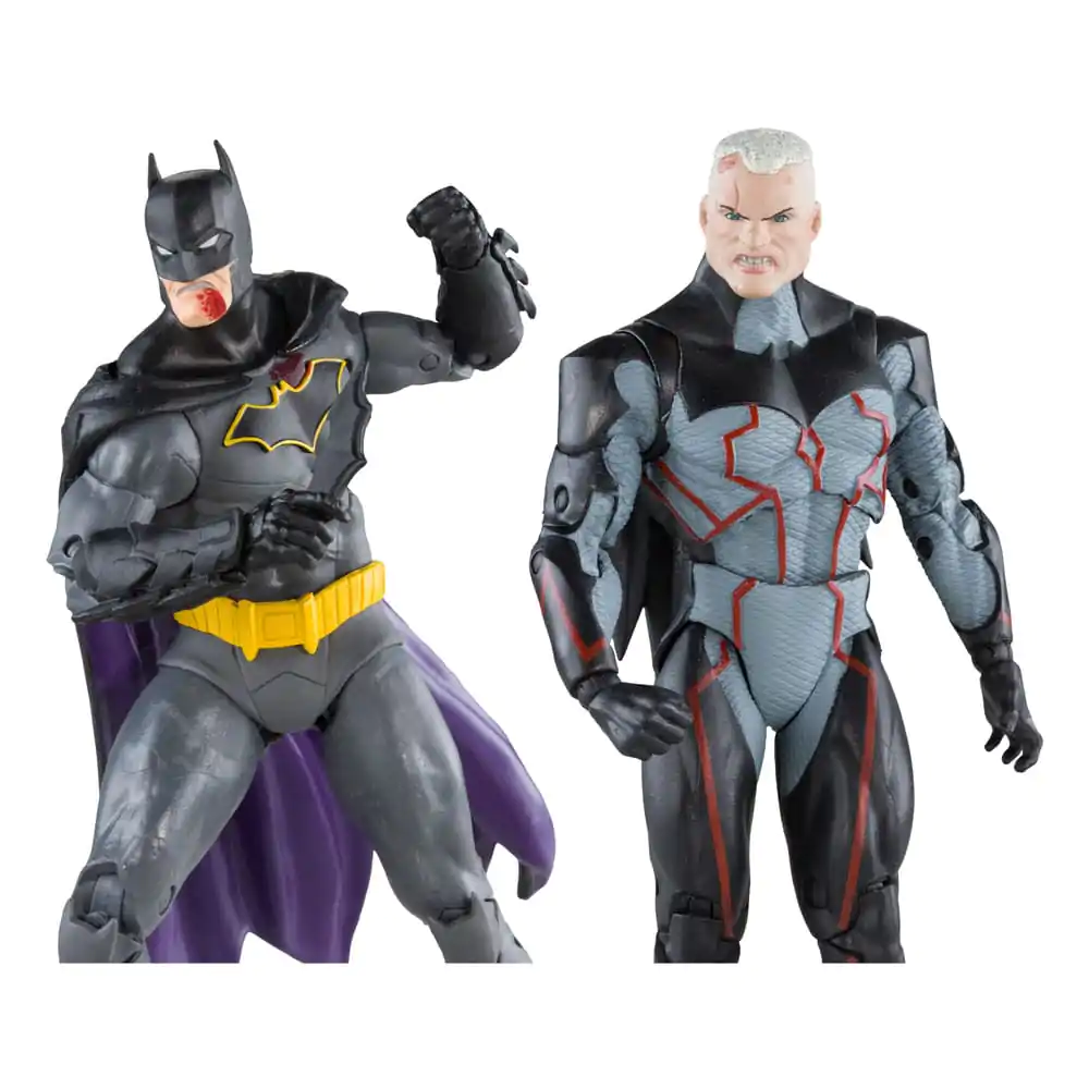 DC Zbirateljske akcijske figure, paket 2 Omega (brez maske) & Batman (krvav) (Gold Label) 18 cm fotografija izdelka